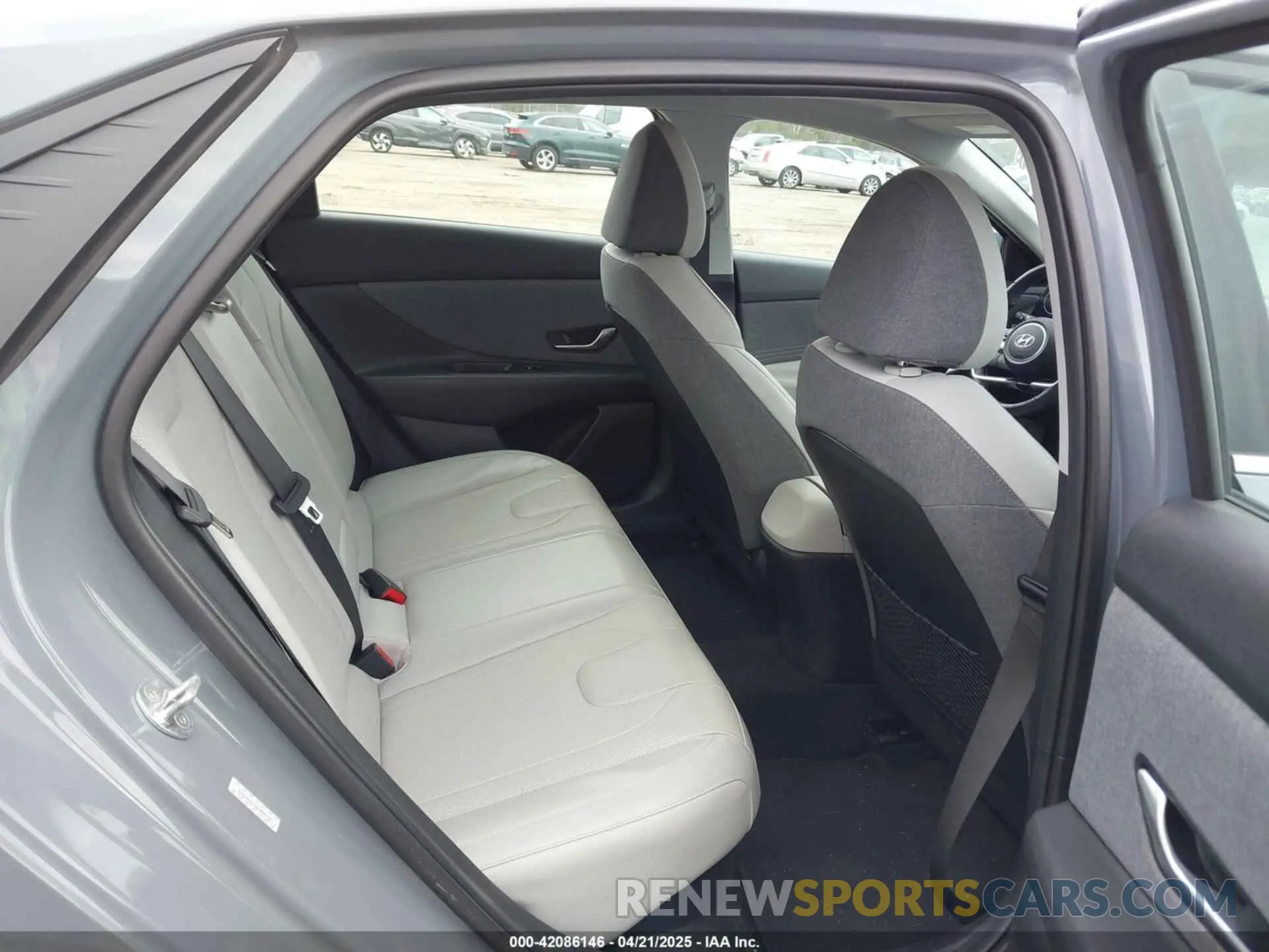 8 fotografías del automóvil dañado KMHLN4AJ5PU048153 HYUNDAI ELANTRA HYBRID 2023
