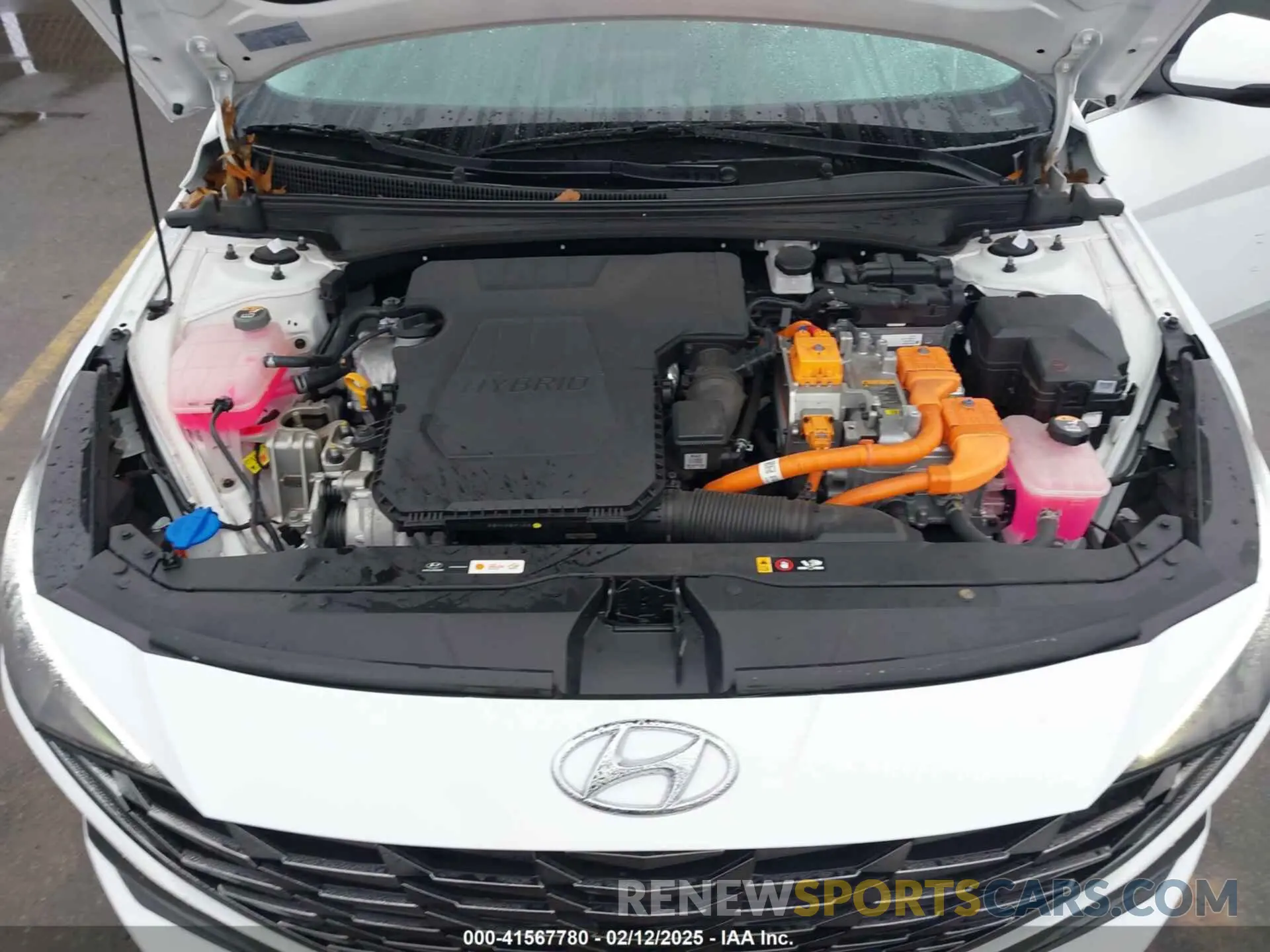 10 fotografías del automóvil dañado KMHLN4AJ5PU051005 HYUNDAI ELANTRA HYBRID 2023