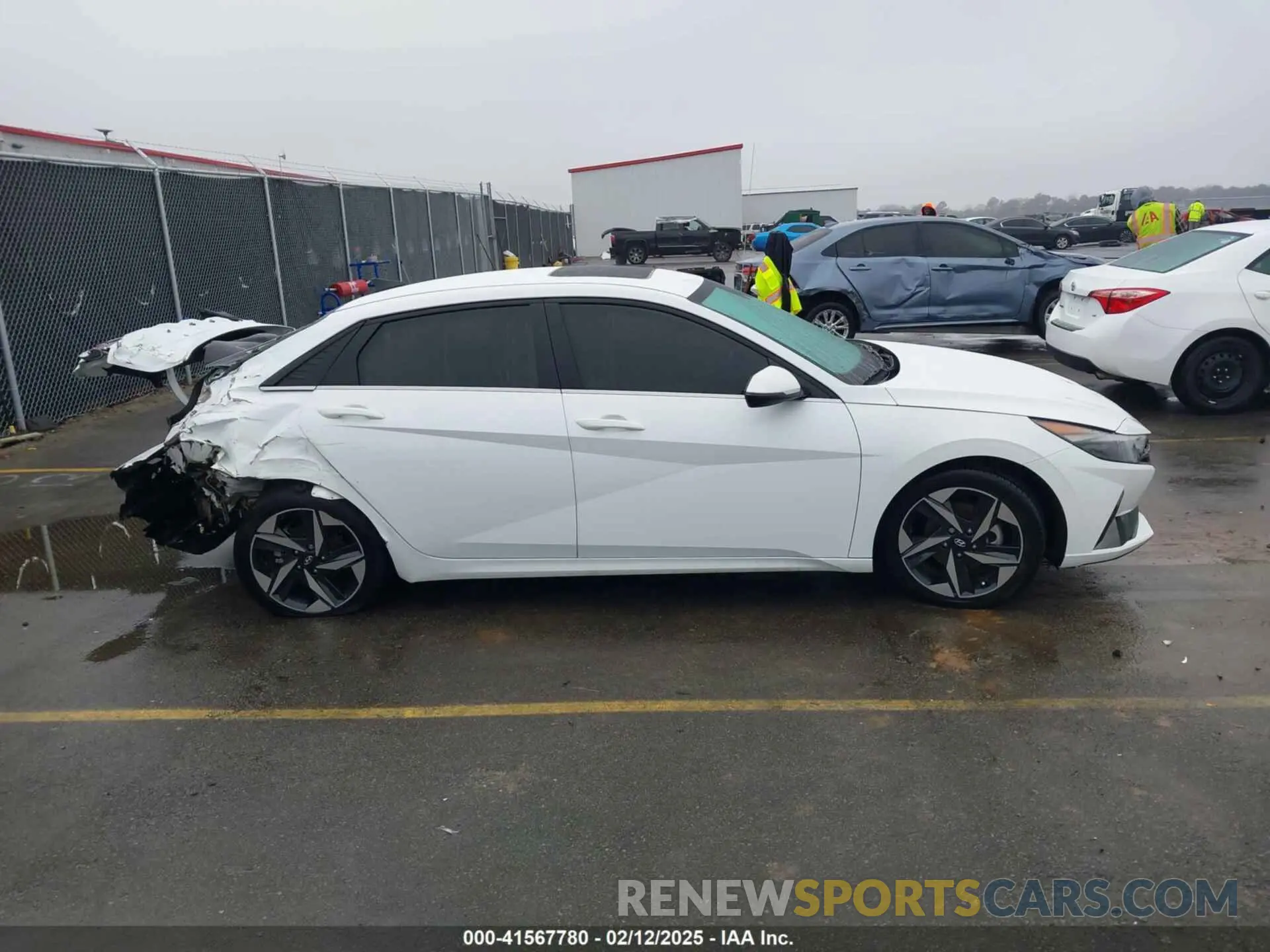 13 fotografías del automóvil dañado KMHLN4AJ5PU051005 HYUNDAI ELANTRA HYBRID 2023