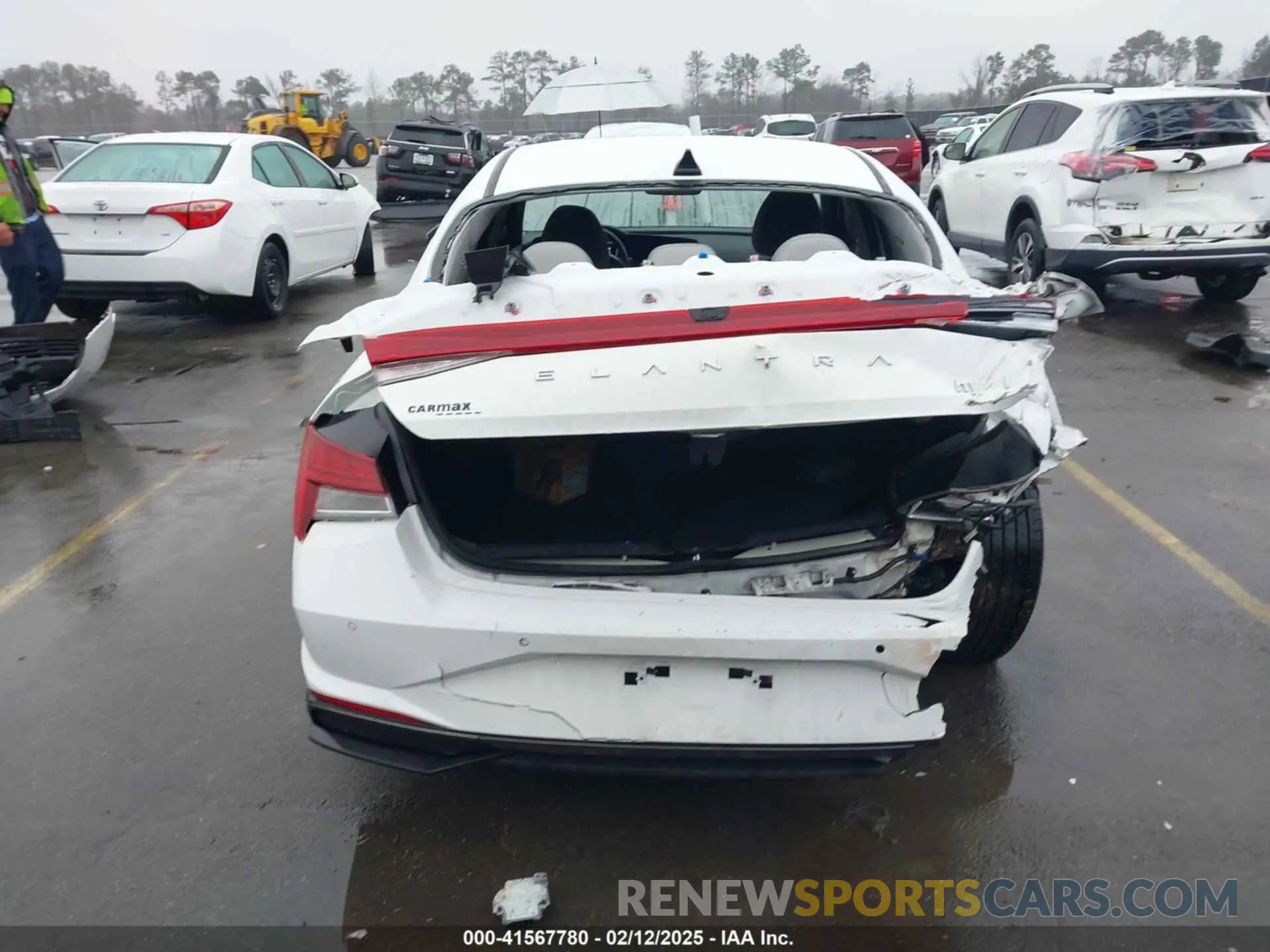 16 fotografías del automóvil dañado KMHLN4AJ5PU051005 HYUNDAI ELANTRA HYBRID 2023