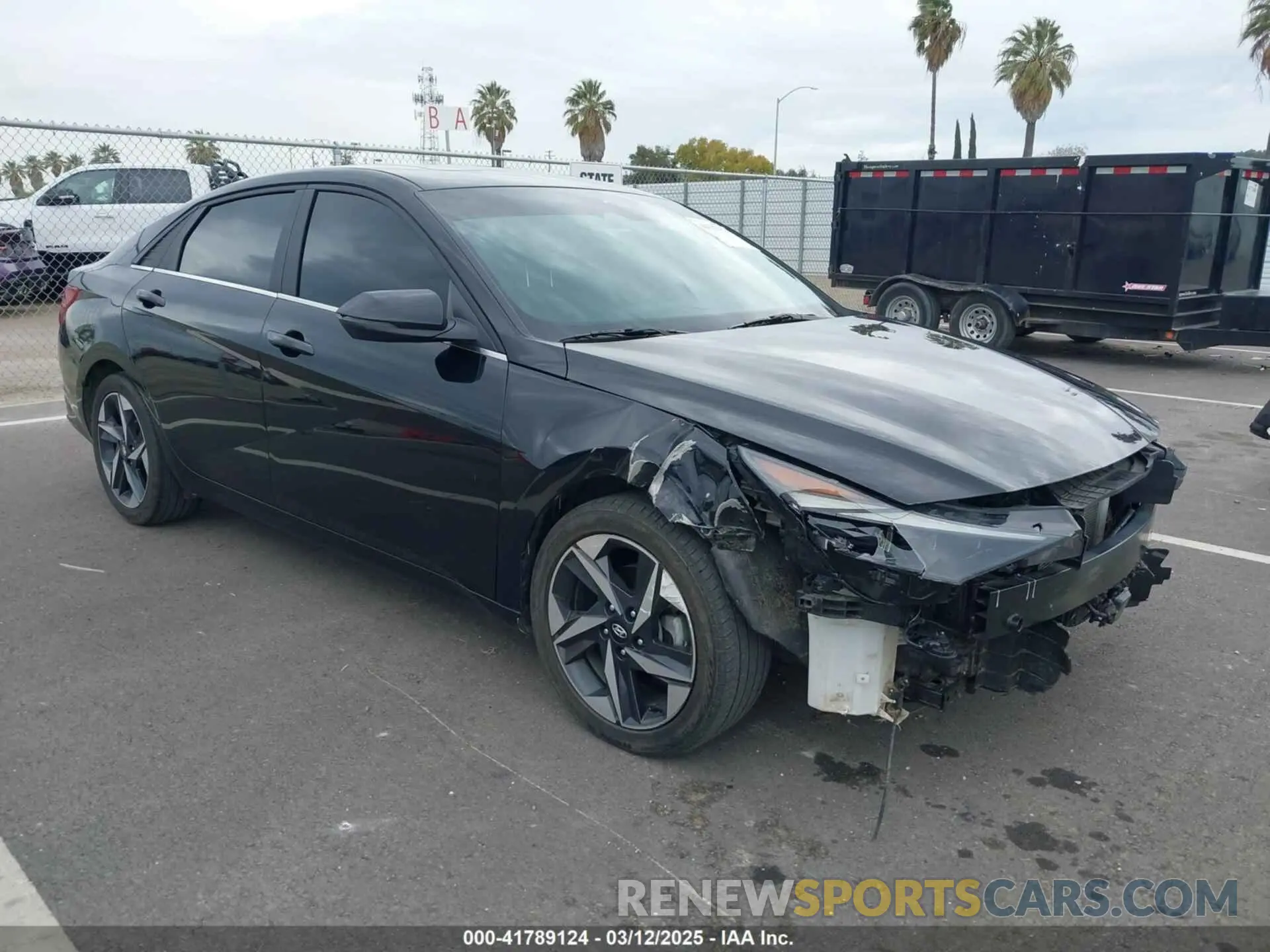 1 fotografías del automóvil dañado KMHLN4AJ6PU048131 HYUNDAI ELANTRA HYBRID 2023