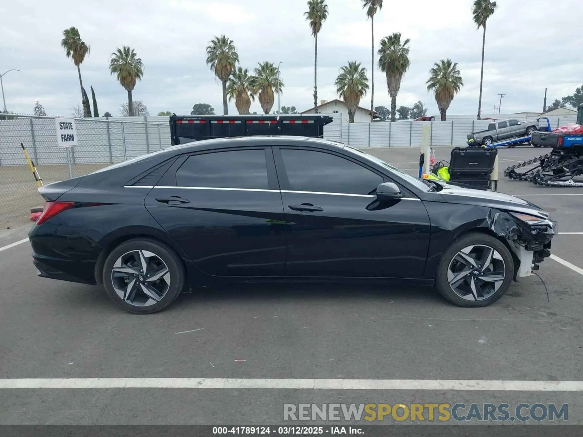14 fotografías del automóvil dañado KMHLN4AJ6PU048131 HYUNDAI ELANTRA HYBRID 2023