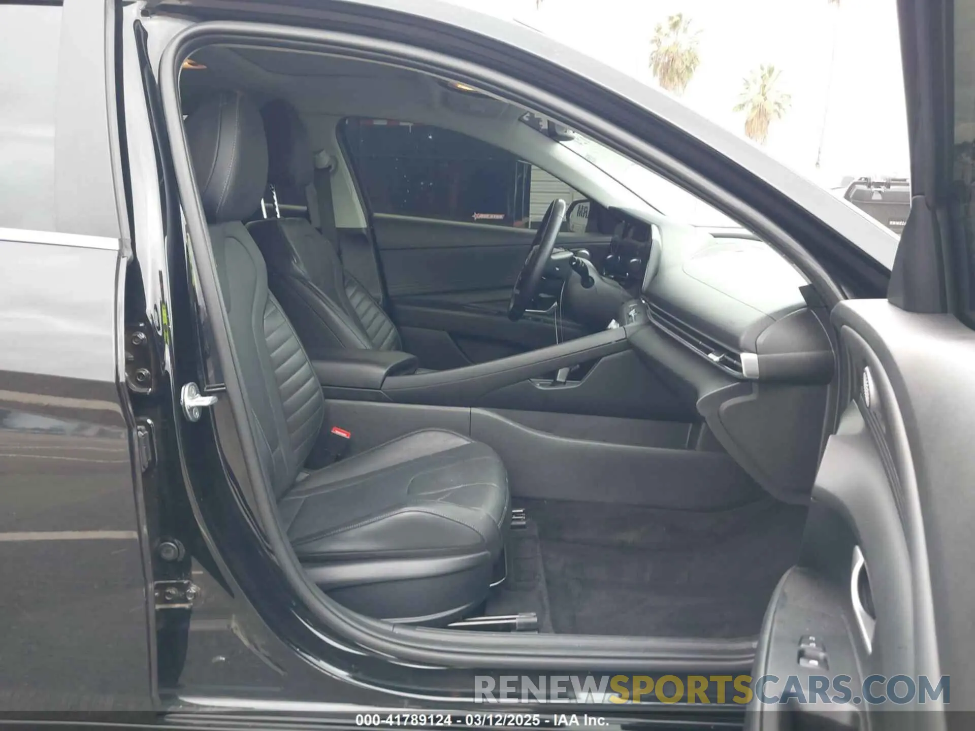 5 fotografías del automóvil dañado KMHLN4AJ6PU048131 HYUNDAI ELANTRA HYBRID 2023