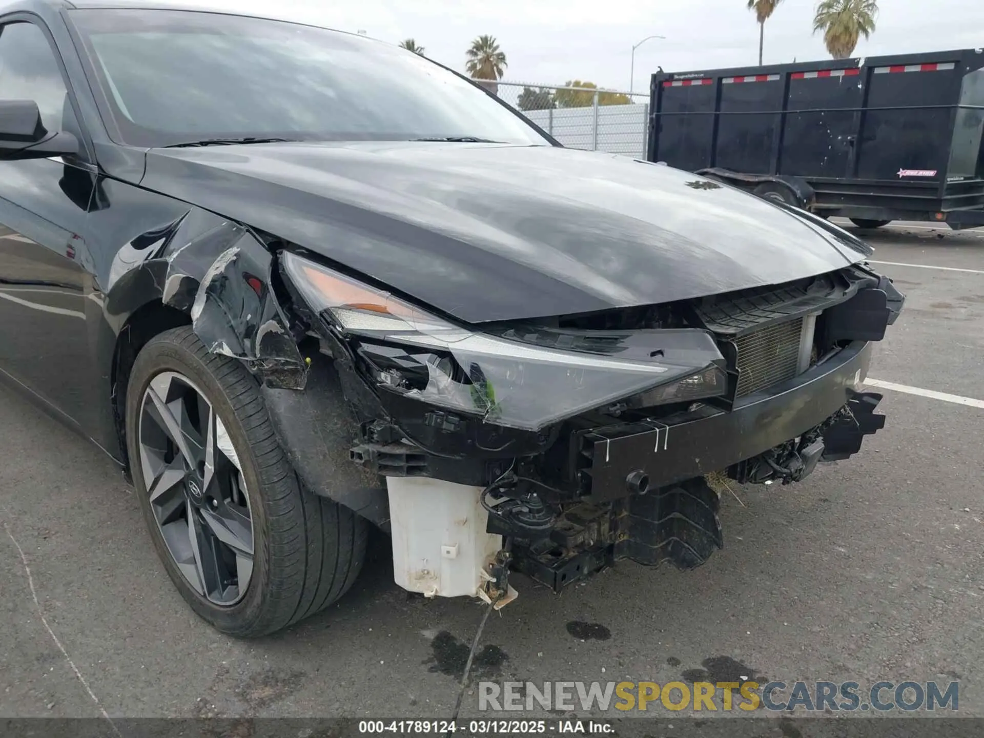 6 fotografías del automóvil dañado KMHLN4AJ6PU048131 HYUNDAI ELANTRA HYBRID 2023