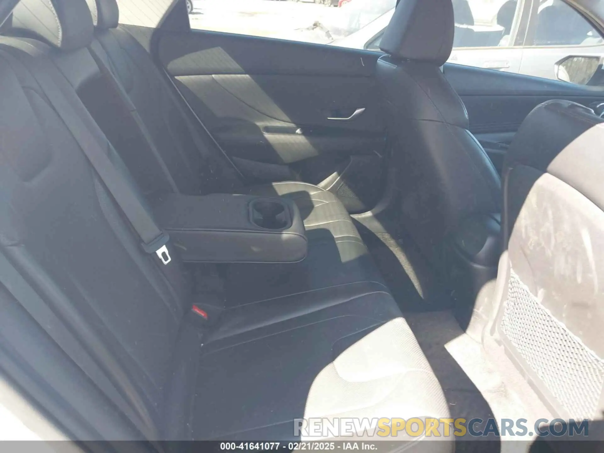 8 fotografías del automóvil dañado KMHLN4AJ7PU045447 HYUNDAI ELANTRA HYBRID 2023