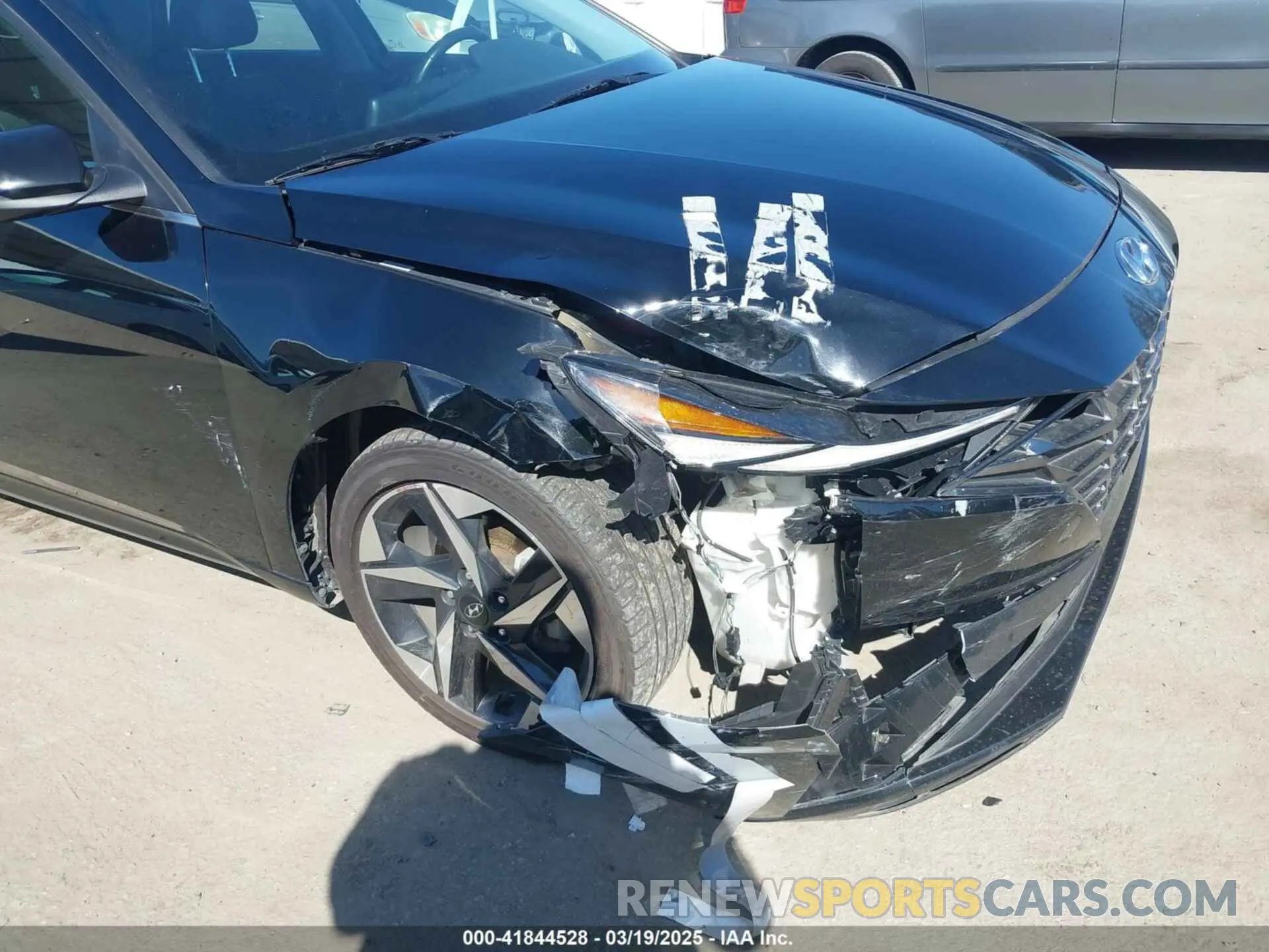 6 fotografías del automóvil dañado KMHLN4AJ7PU048266 HYUNDAI ELANTRA HYBRID 2023