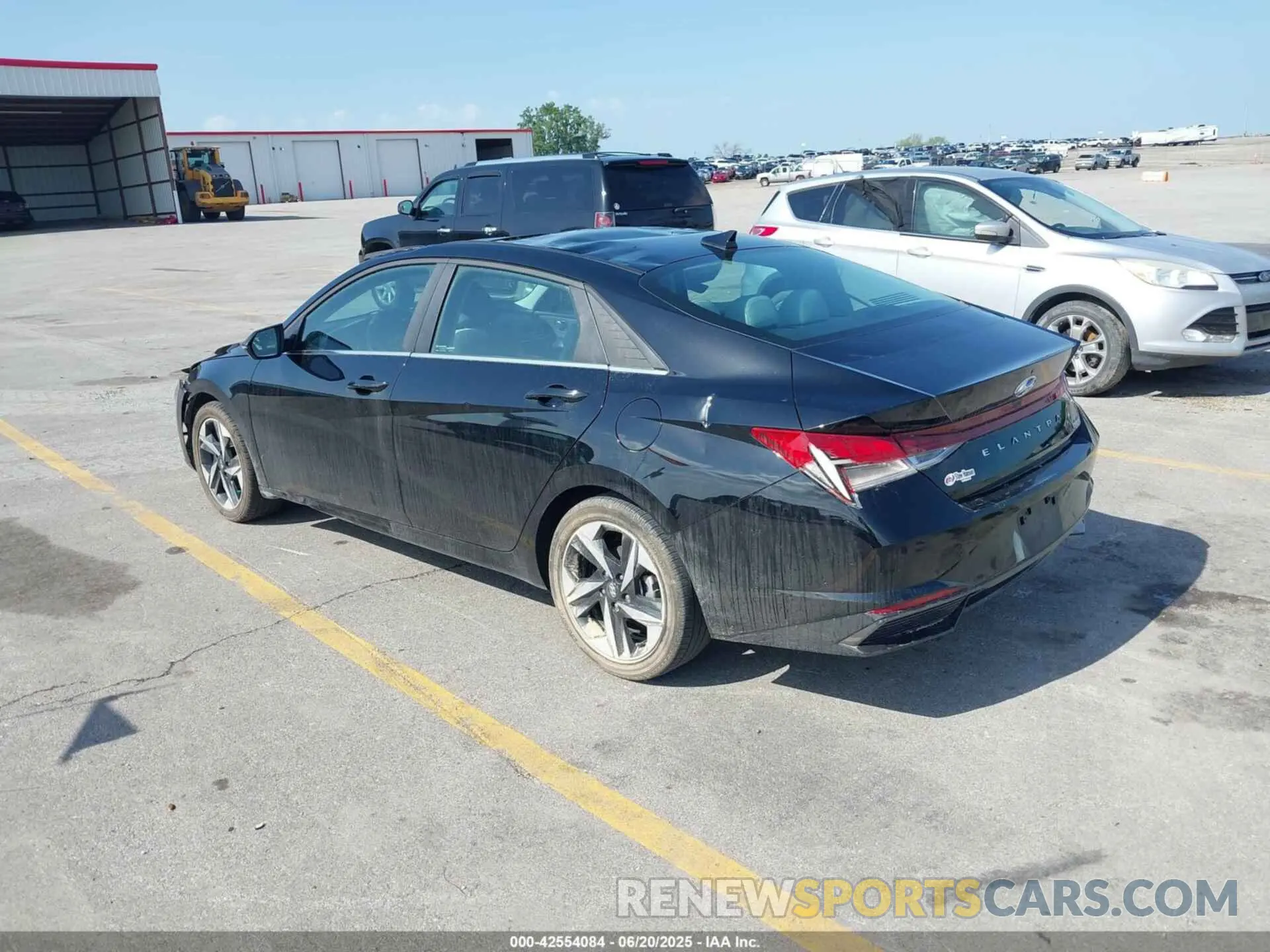 3 fotografías del automóvil dañado KMHLN4AJ7PU087214 HYUNDAI ELANTRA HYBRID 2023