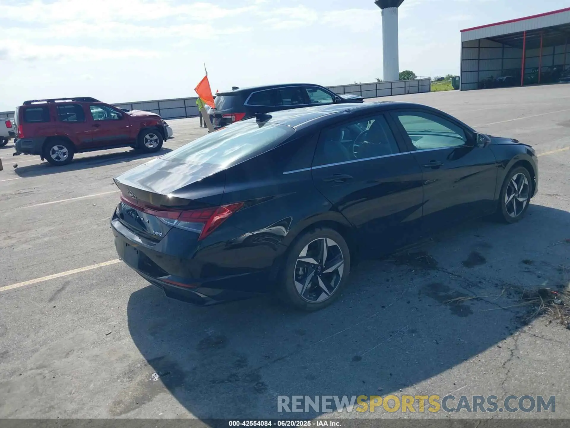 4 fotografías del automóvil dañado KMHLN4AJ7PU087214 HYUNDAI ELANTRA HYBRID 2023
