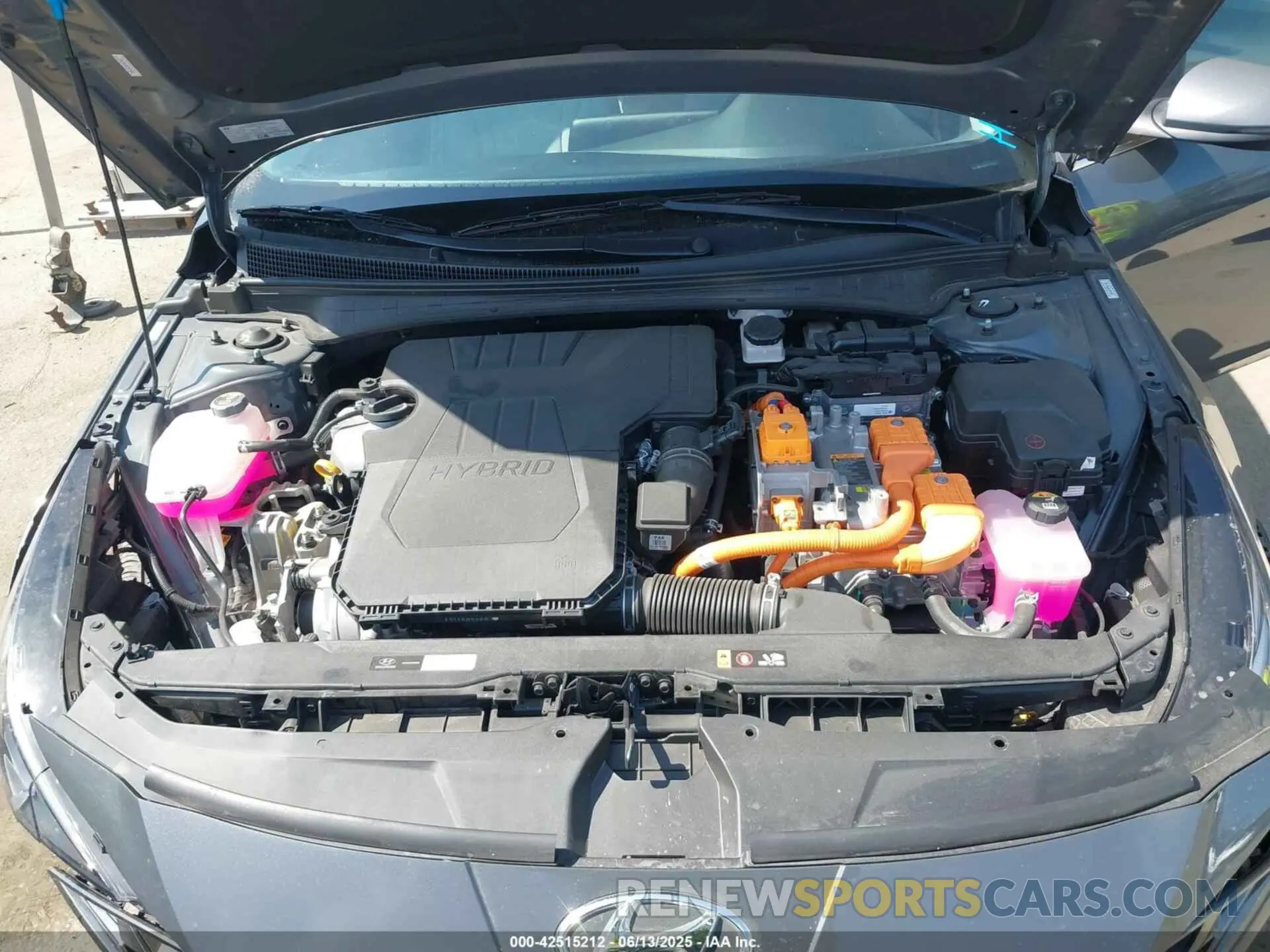 10 fotografías del automóvil dañado KMHLN4AJ8PU074892 HYUNDAI ELANTRA HYBRID 2023