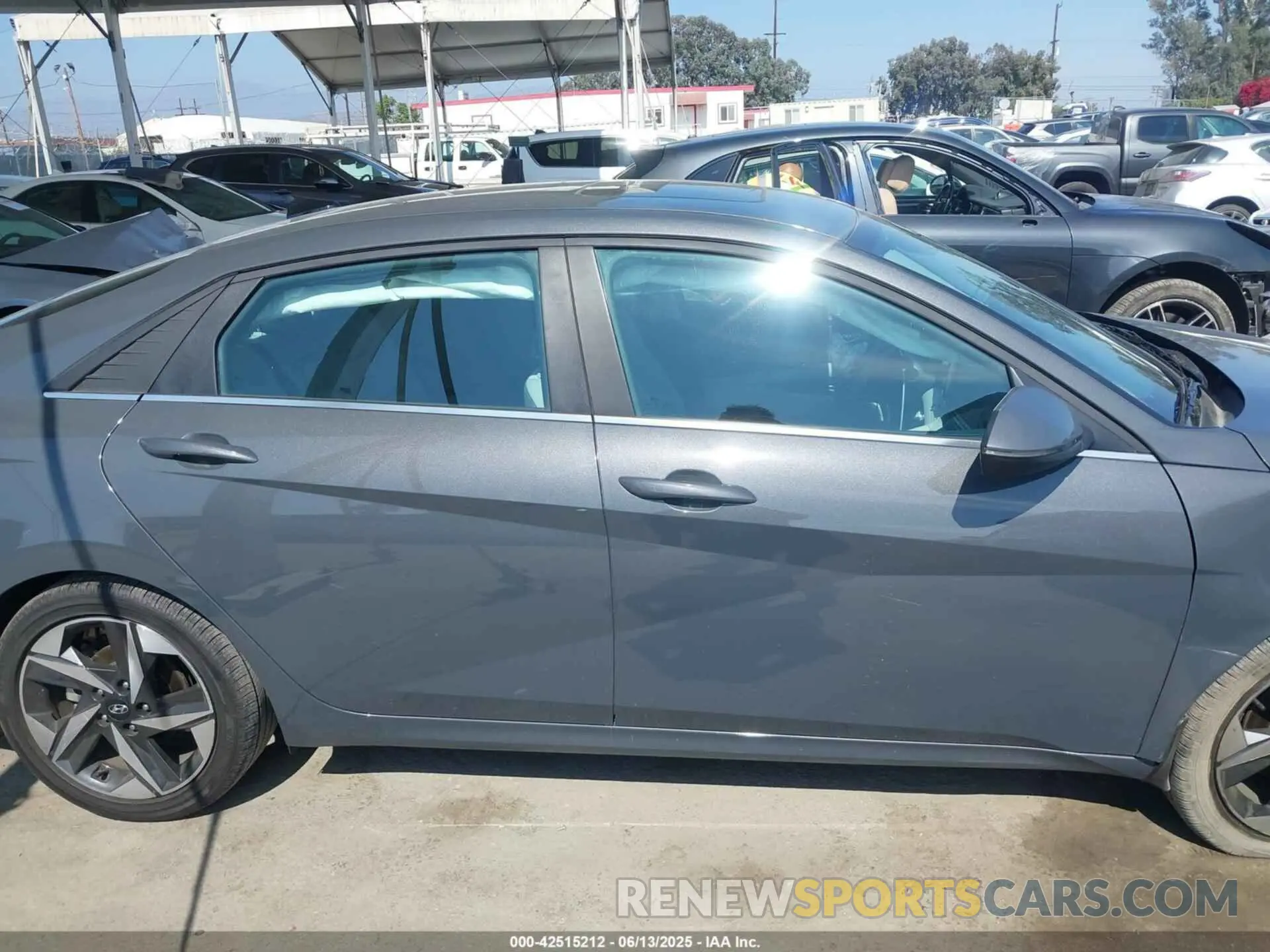 13 fotografías del automóvil dañado KMHLN4AJ8PU074892 HYUNDAI ELANTRA HYBRID 2023