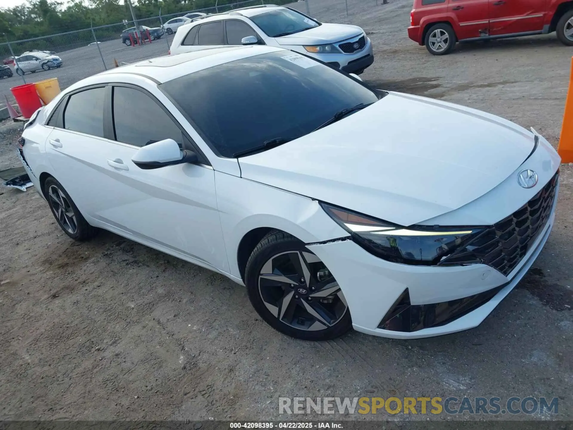 1 fotografías del automóvil dañado KMHLN4AJ9PU034501 HYUNDAI ELANTRA HYBRID 2023
