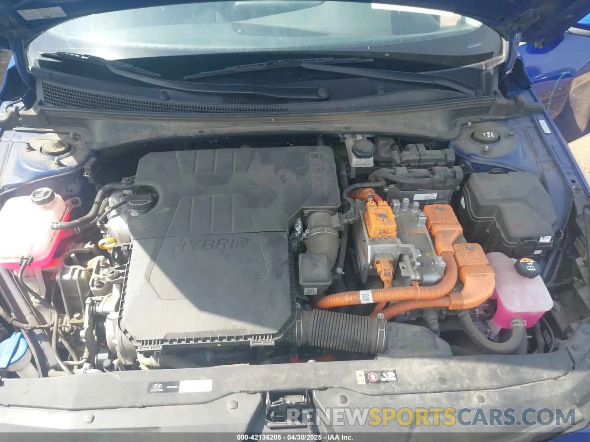 10 fotografías del automóvil dañado KMHLN4AJ9PU080846 HYUNDAI ELANTRA HYBRID 2023