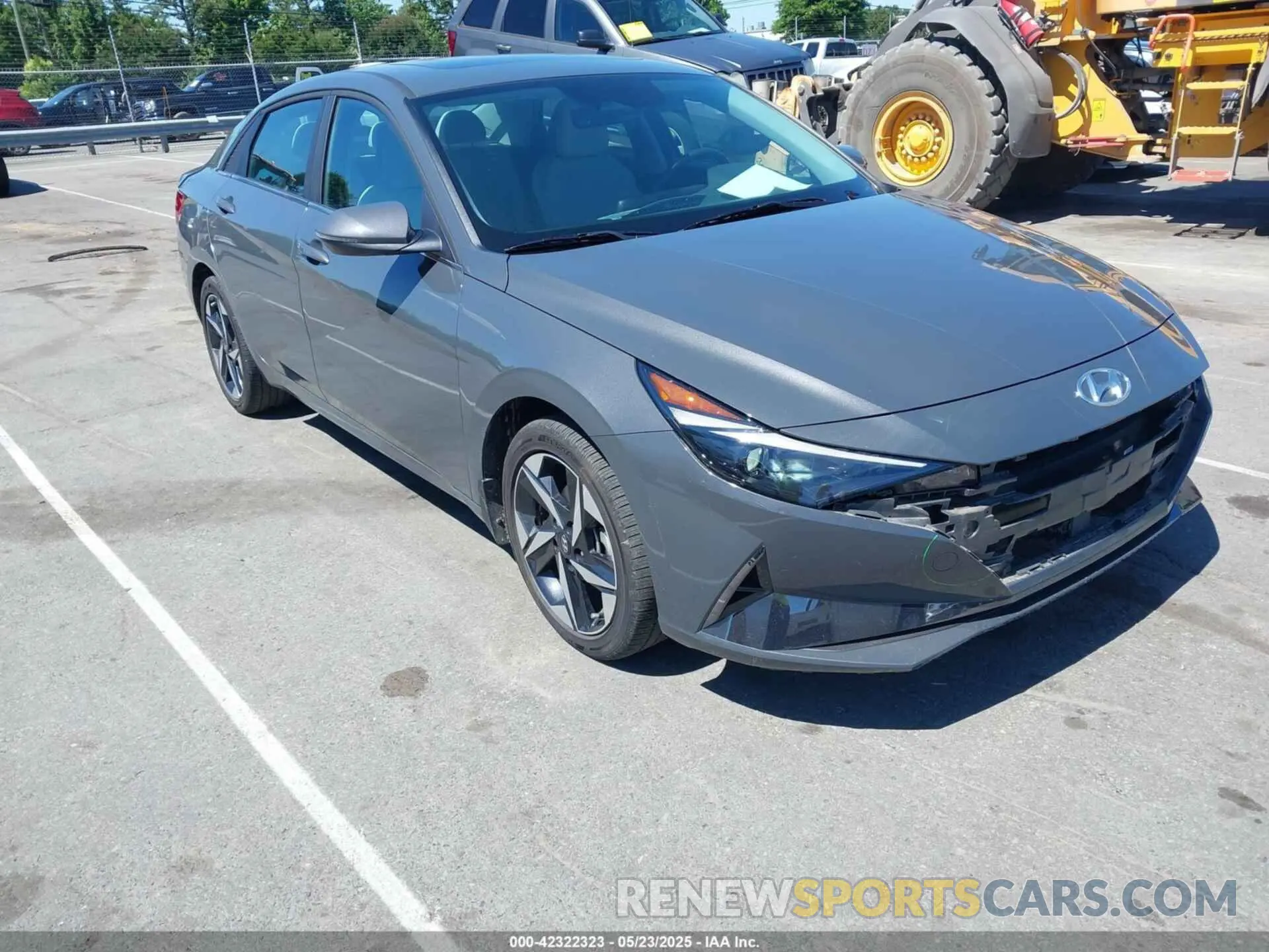 1 fotografías del automóvil dañado KMHLN4AJ9PU083715 HYUNDAI ELANTRA HYBRID 2023