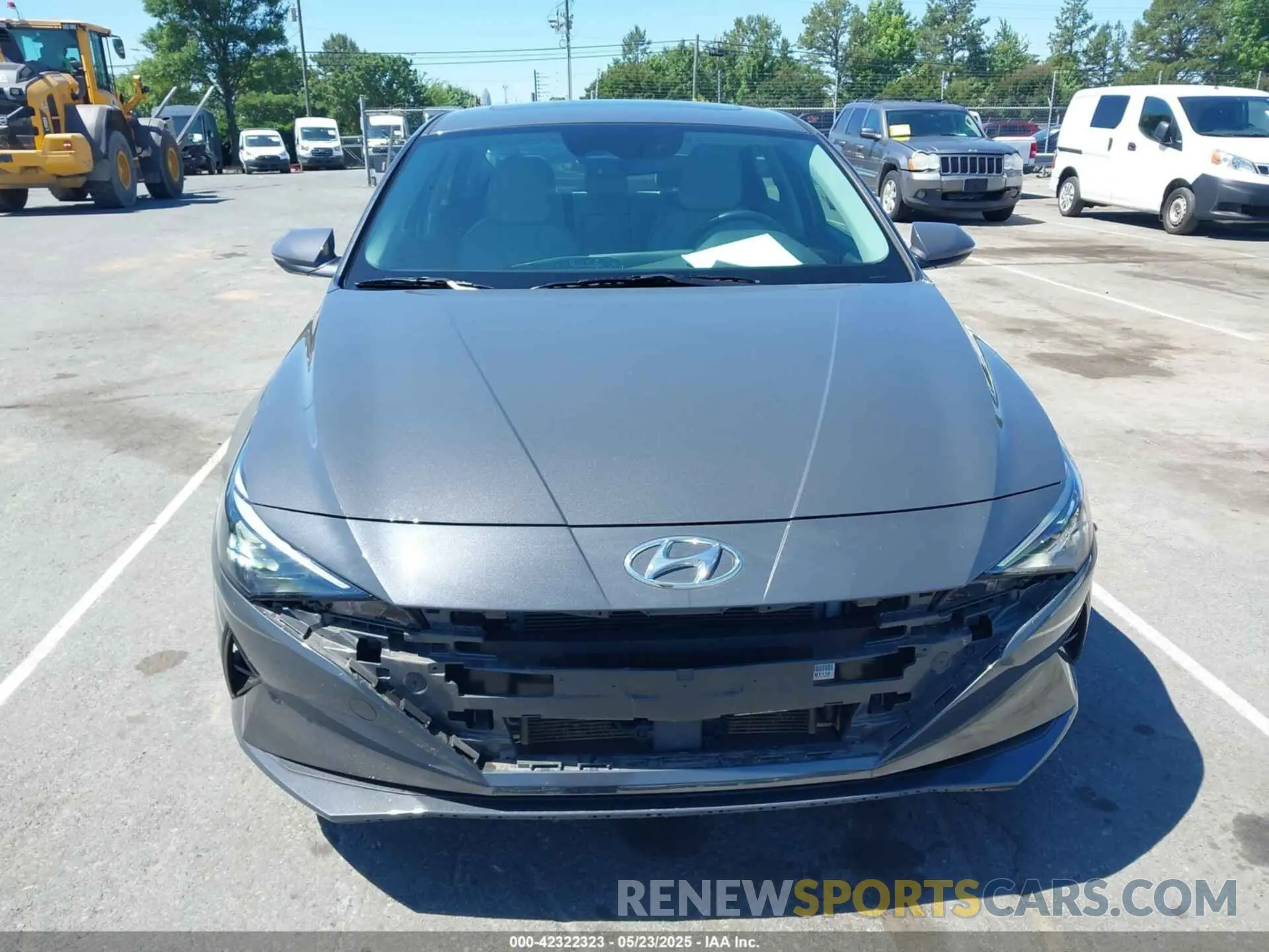 13 fotografías del automóvil dañado KMHLN4AJ9PU083715 HYUNDAI ELANTRA HYBRID 2023