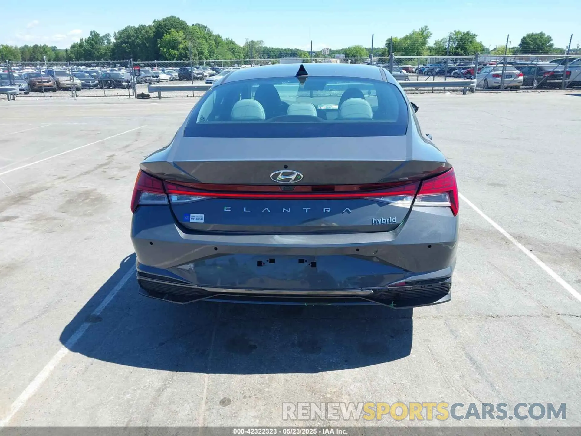 17 fotografías del automóvil dañado KMHLN4AJ9PU083715 HYUNDAI ELANTRA HYBRID 2023