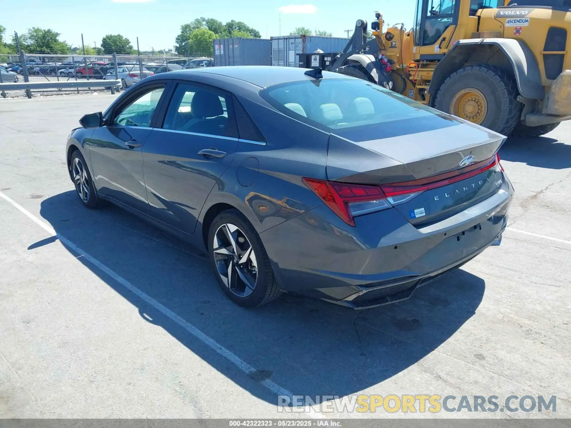 3 fotografías del automóvil dañado KMHLN4AJ9PU083715 HYUNDAI ELANTRA HYBRID 2023