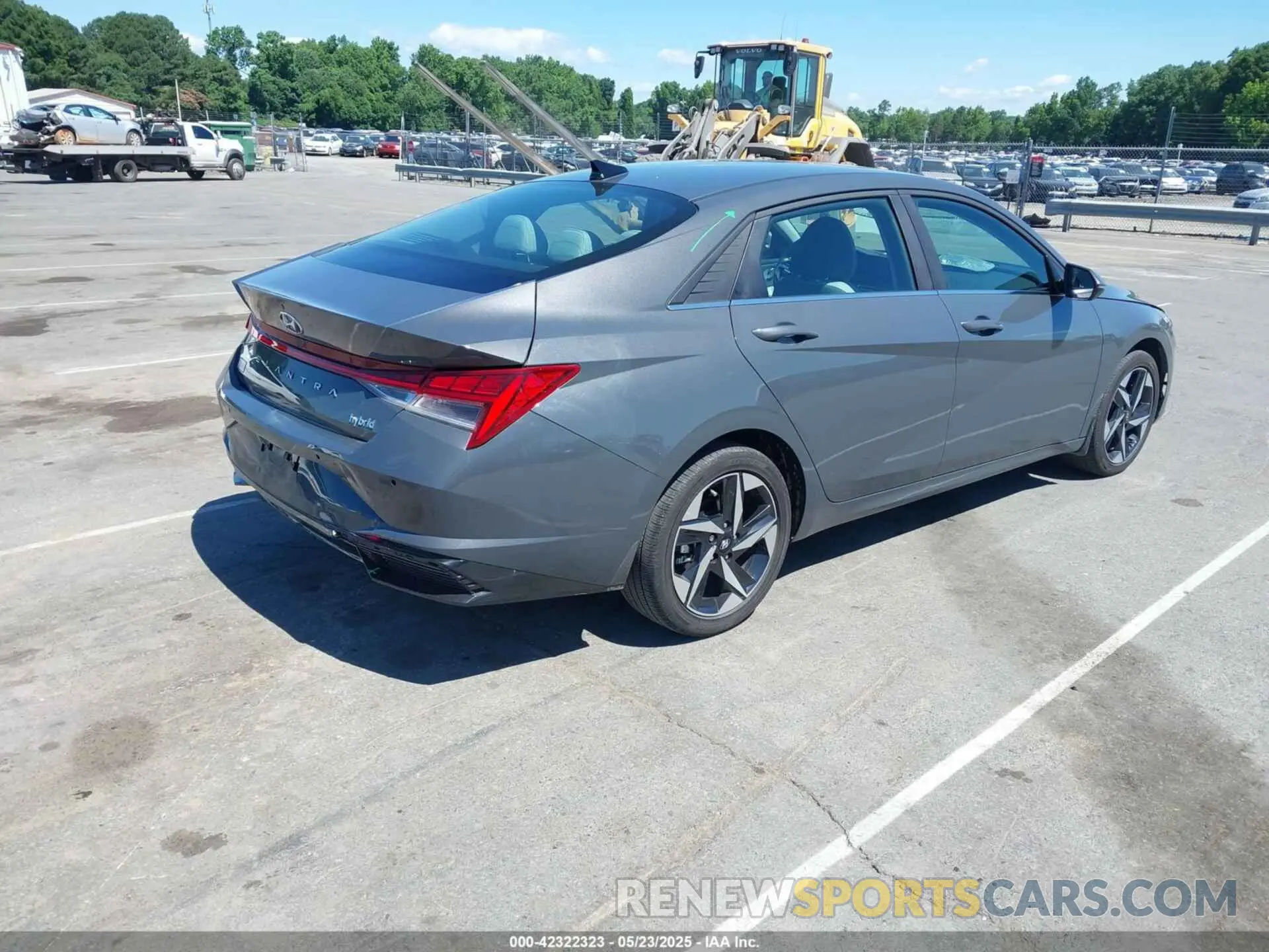 4 fotografías del automóvil dañado KMHLN4AJ9PU083715 HYUNDAI ELANTRA HYBRID 2023