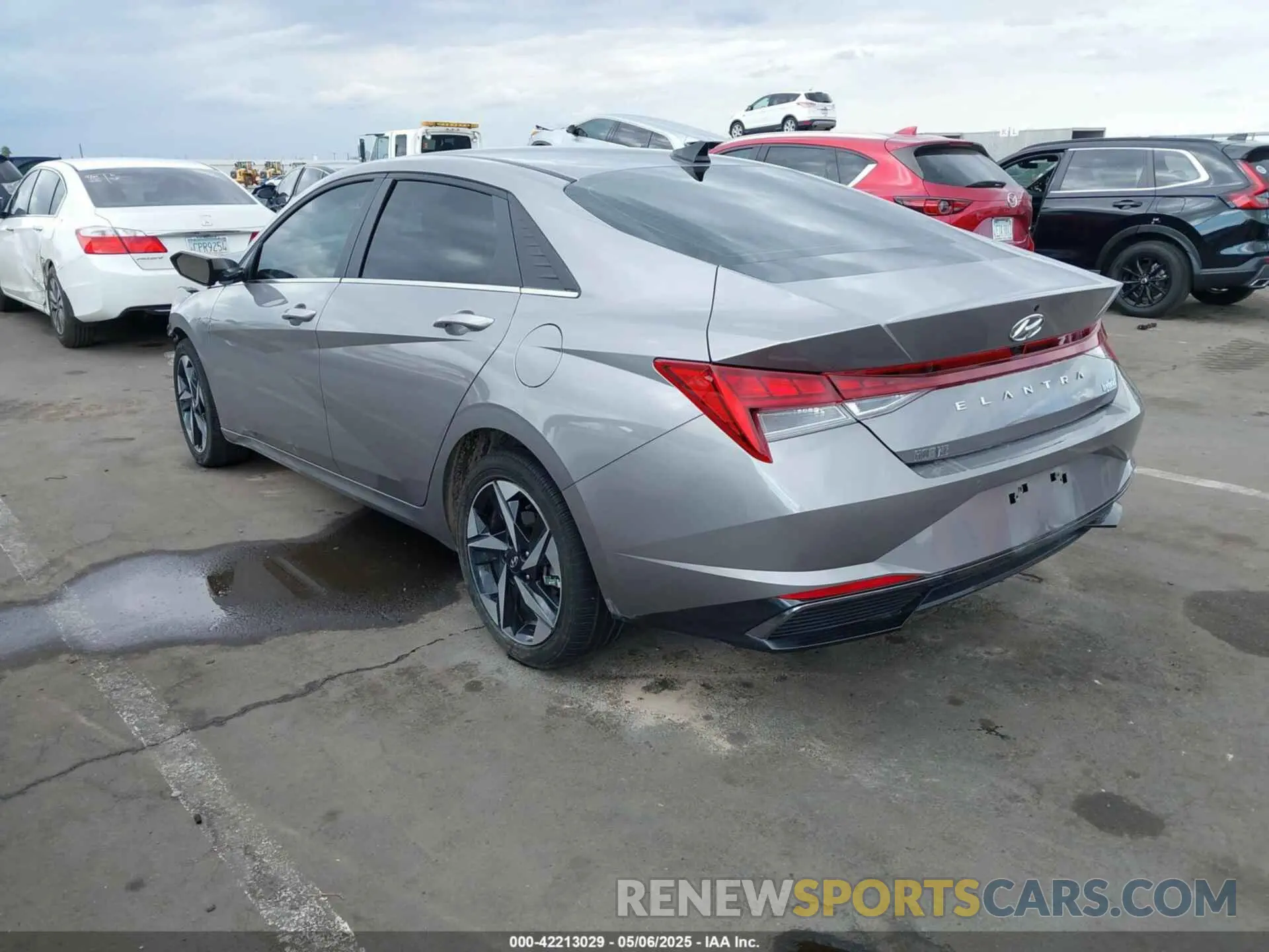 3 fotografías del automóvil dañado KMHLN4AJ9PU092057 HYUNDAI ELANTRA HYBRID 2023