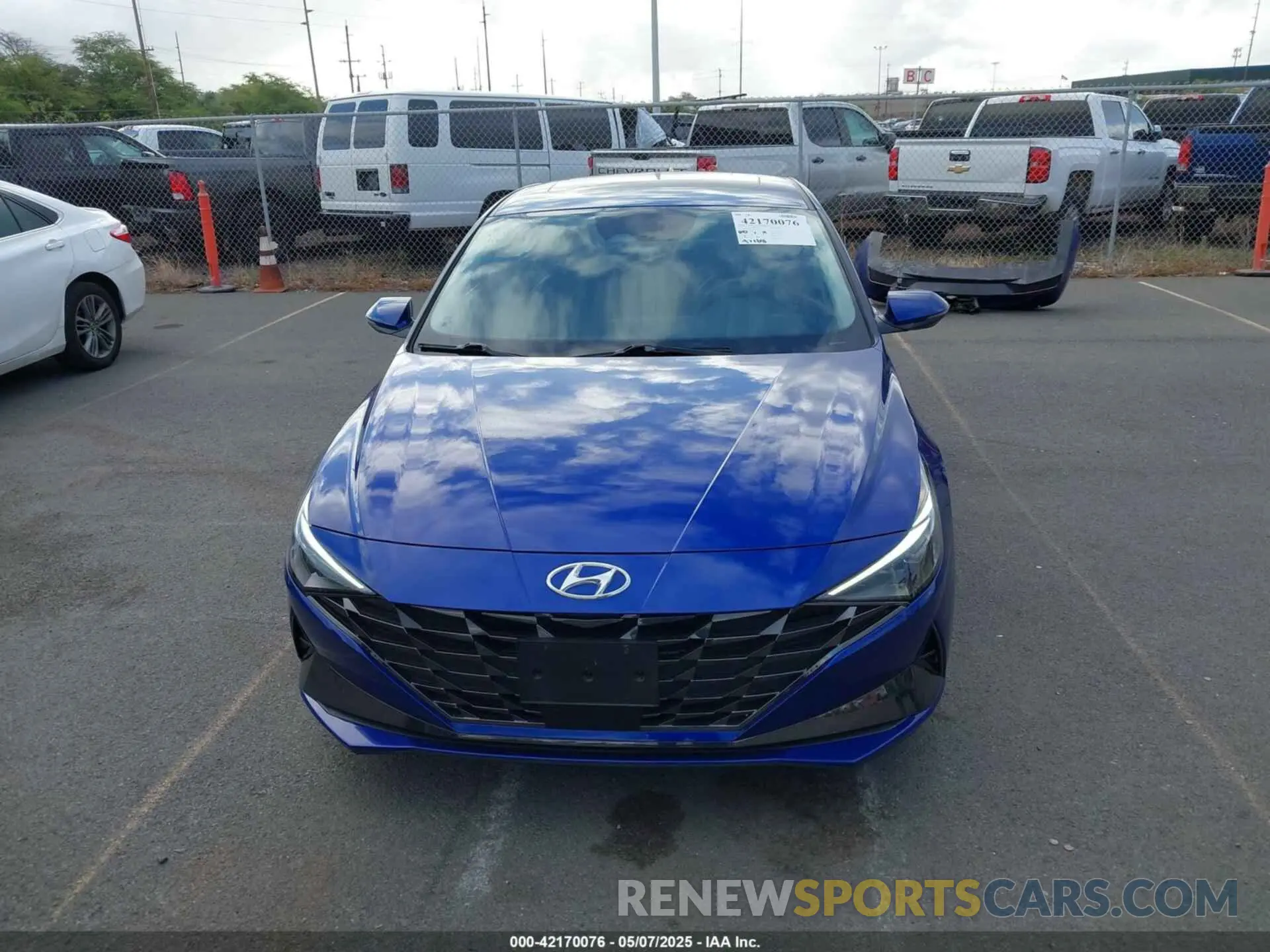 13 fotografías del automóvil dañado KMHLN4AJXPU042414 HYUNDAI ELANTRA HYBRID 2023