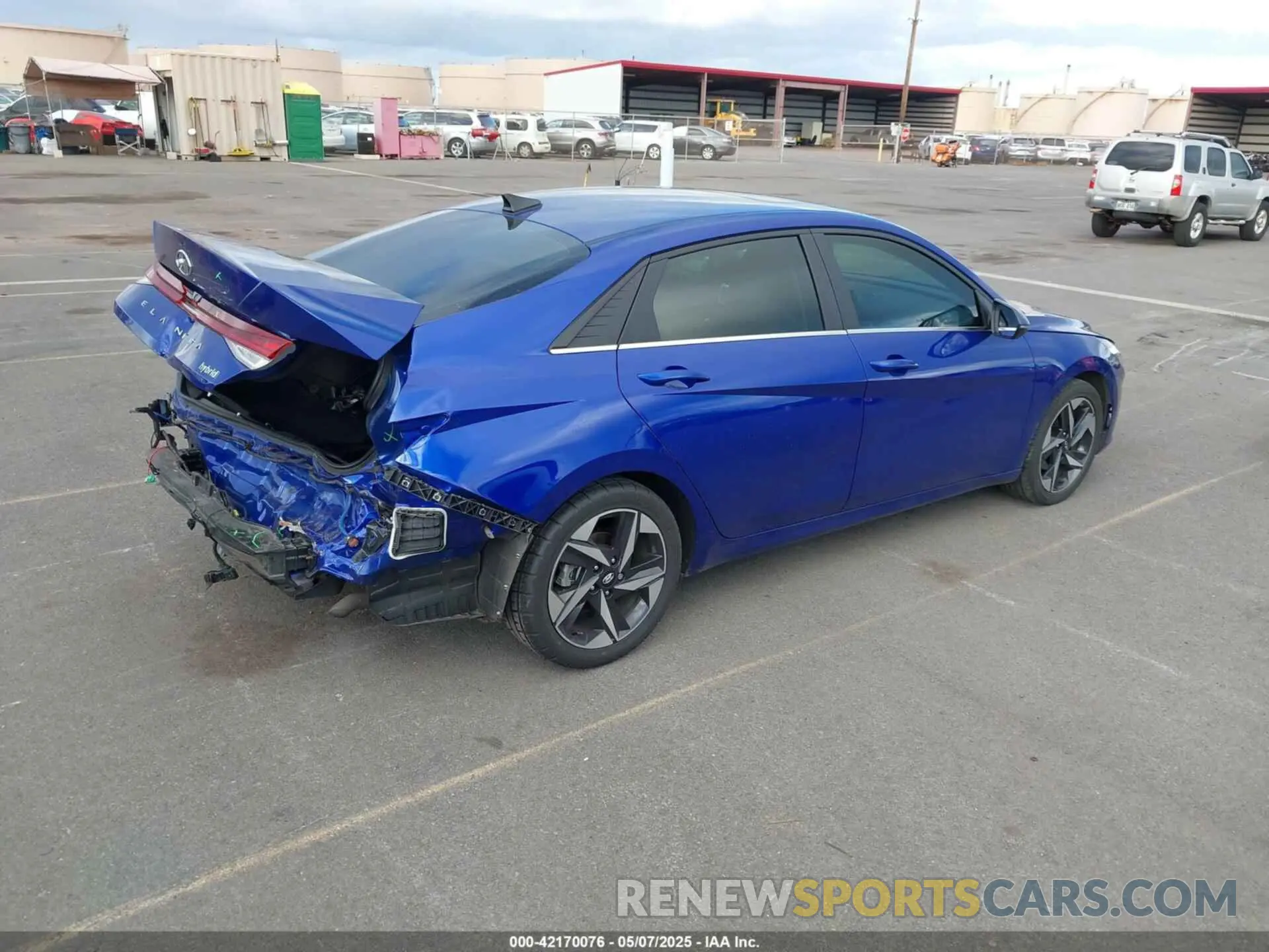 4 fotografías del automóvil dañado KMHLN4AJXPU042414 HYUNDAI ELANTRA HYBRID 2023