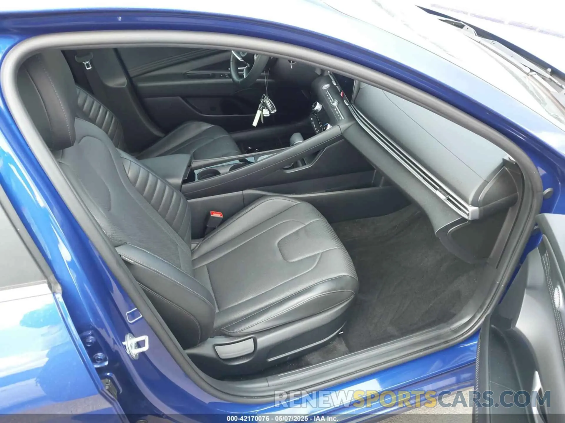 5 fotografías del automóvil dañado KMHLN4AJXPU042414 HYUNDAI ELANTRA HYBRID 2023