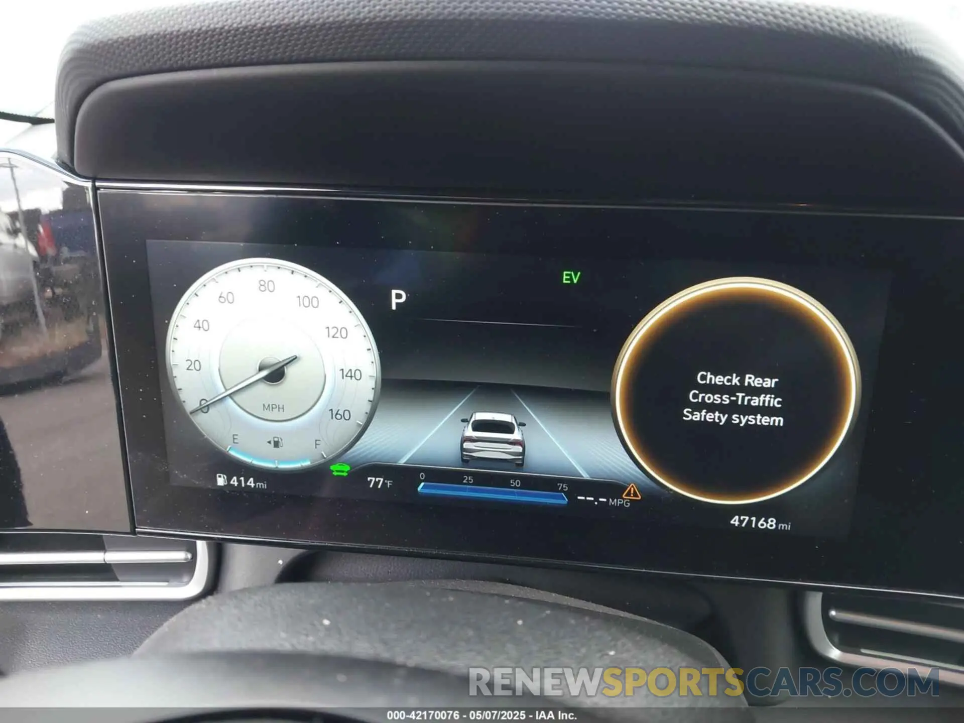 7 fotografías del automóvil dañado KMHLN4AJXPU042414 HYUNDAI ELANTRA HYBRID 2023