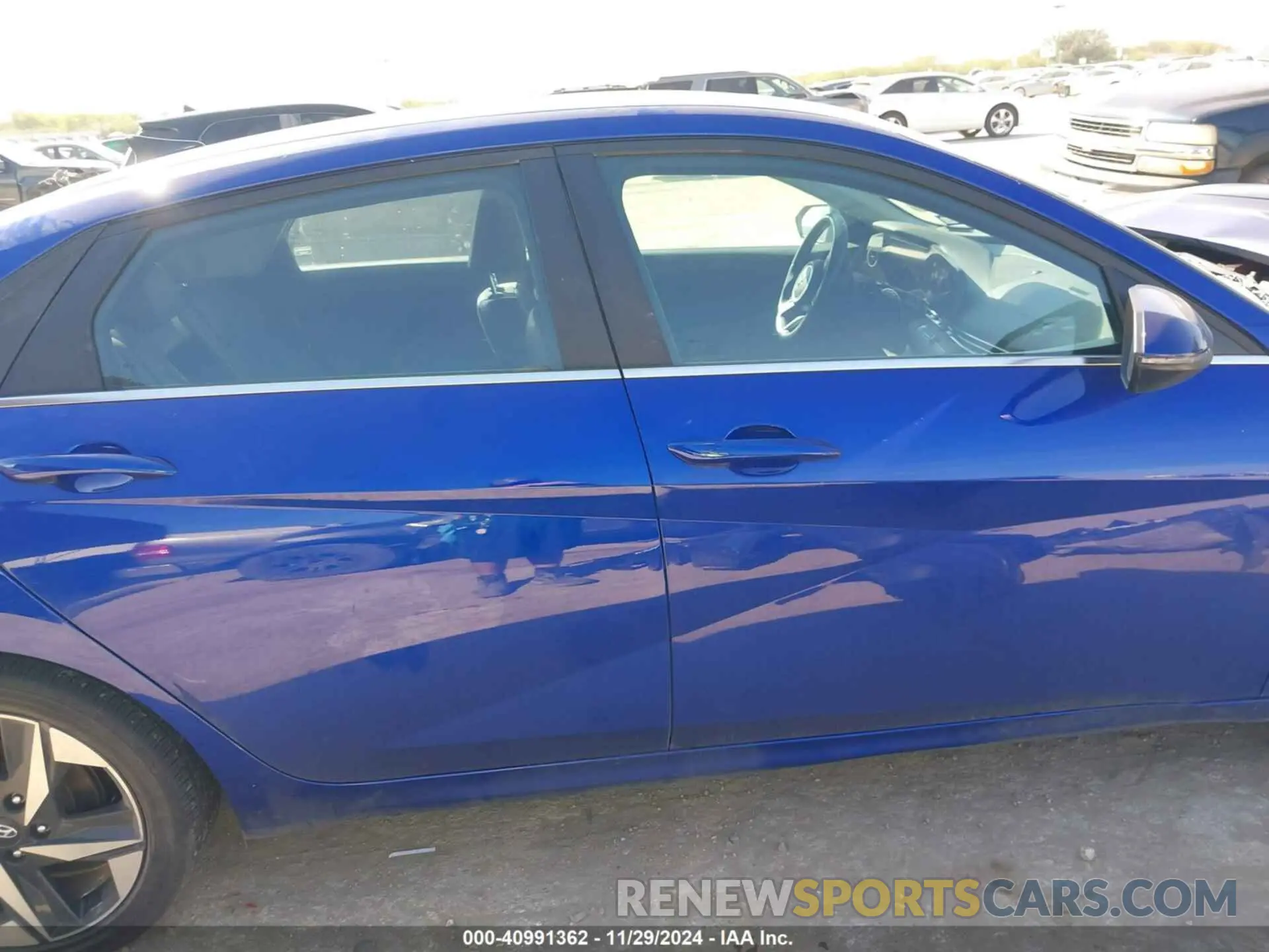 13 fotografías del automóvil dañado KMHLN4AJXPU063263 HYUNDAI ELANTRA HYBRID 2023