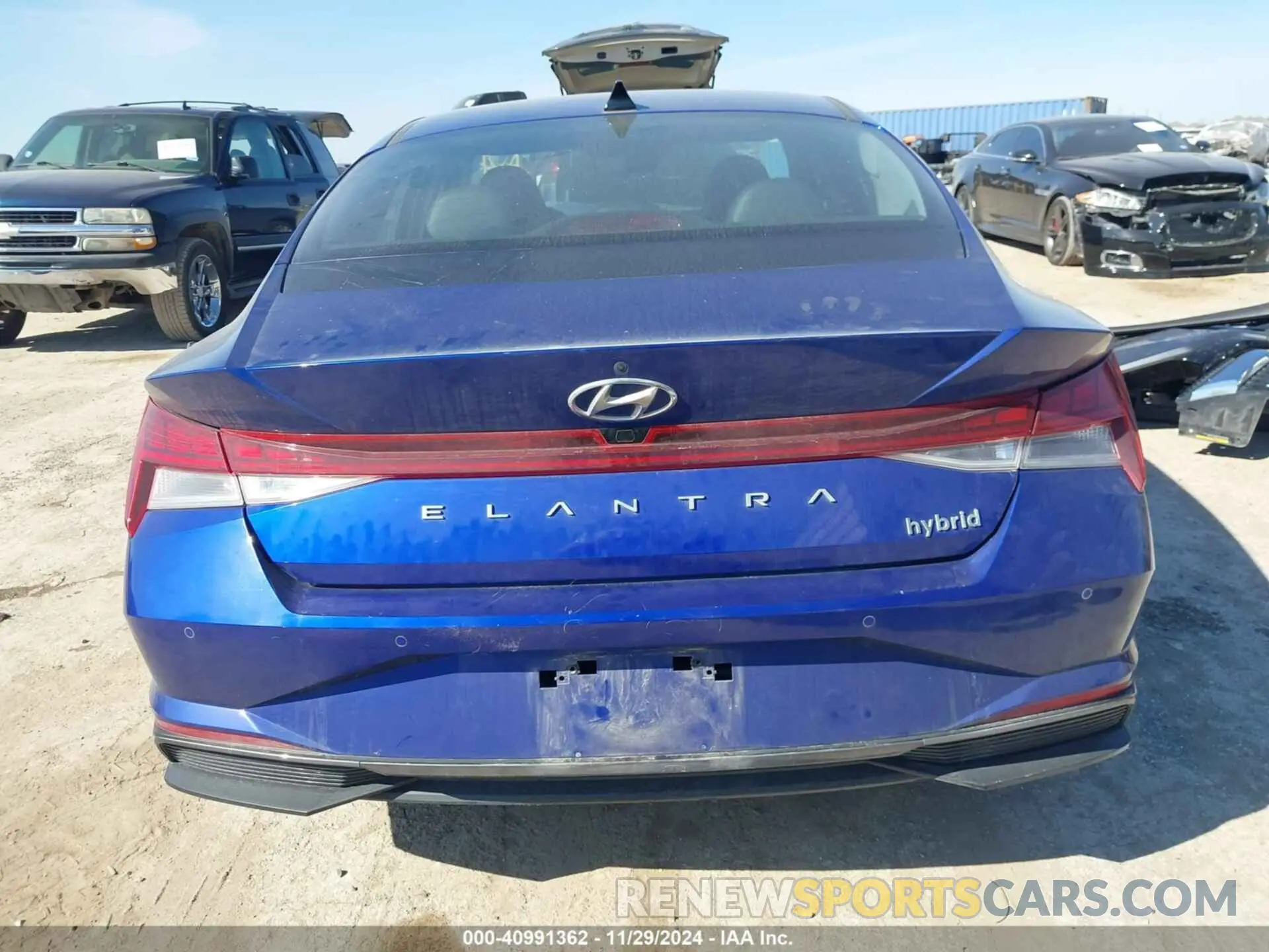 16 fotografías del automóvil dañado KMHLN4AJXPU063263 HYUNDAI ELANTRA HYBRID 2023