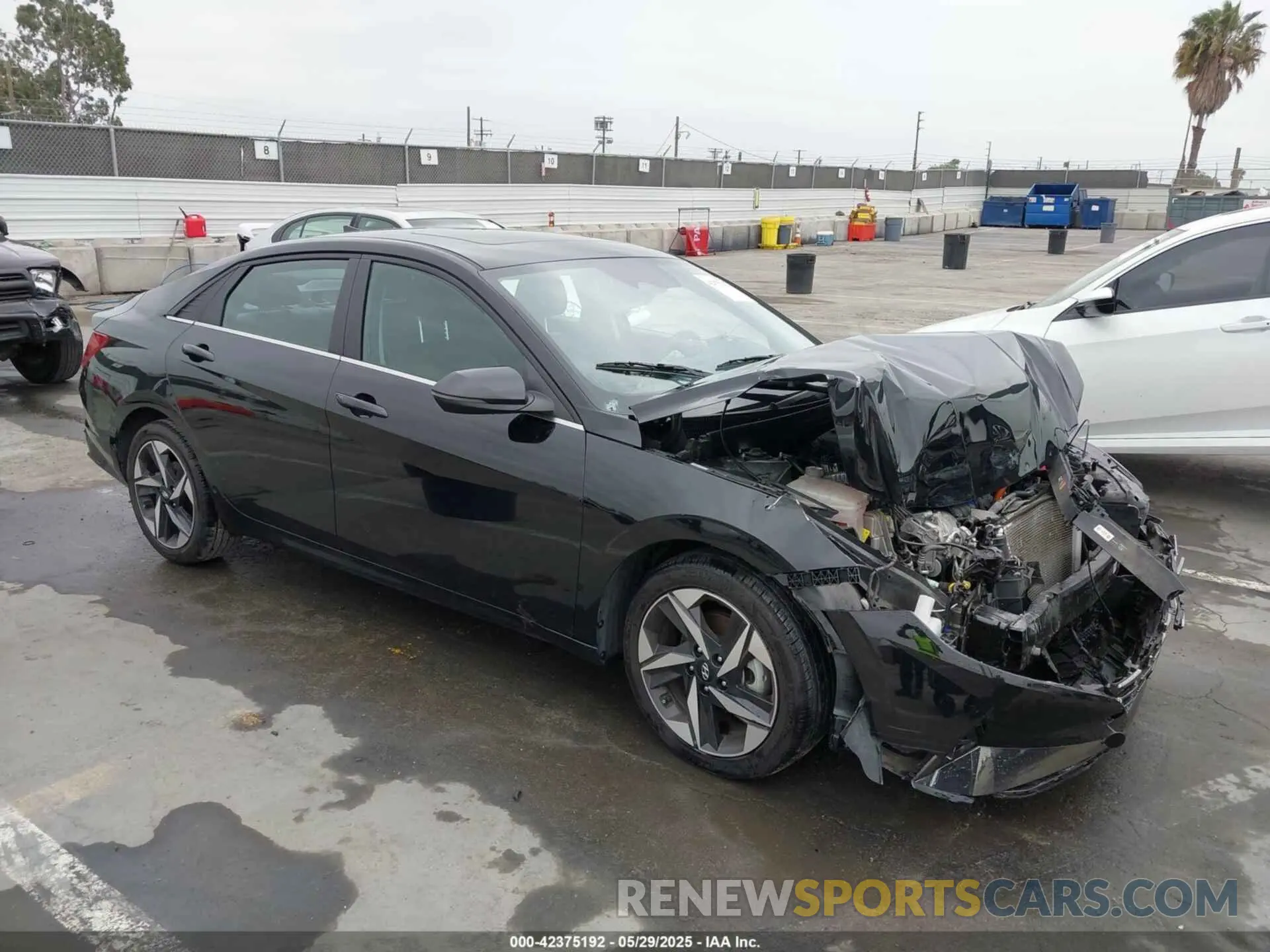 1 fotografías del automóvil dañado KMHLN4AJXPU064204 HYUNDAI ELANTRA HYBRID 2023