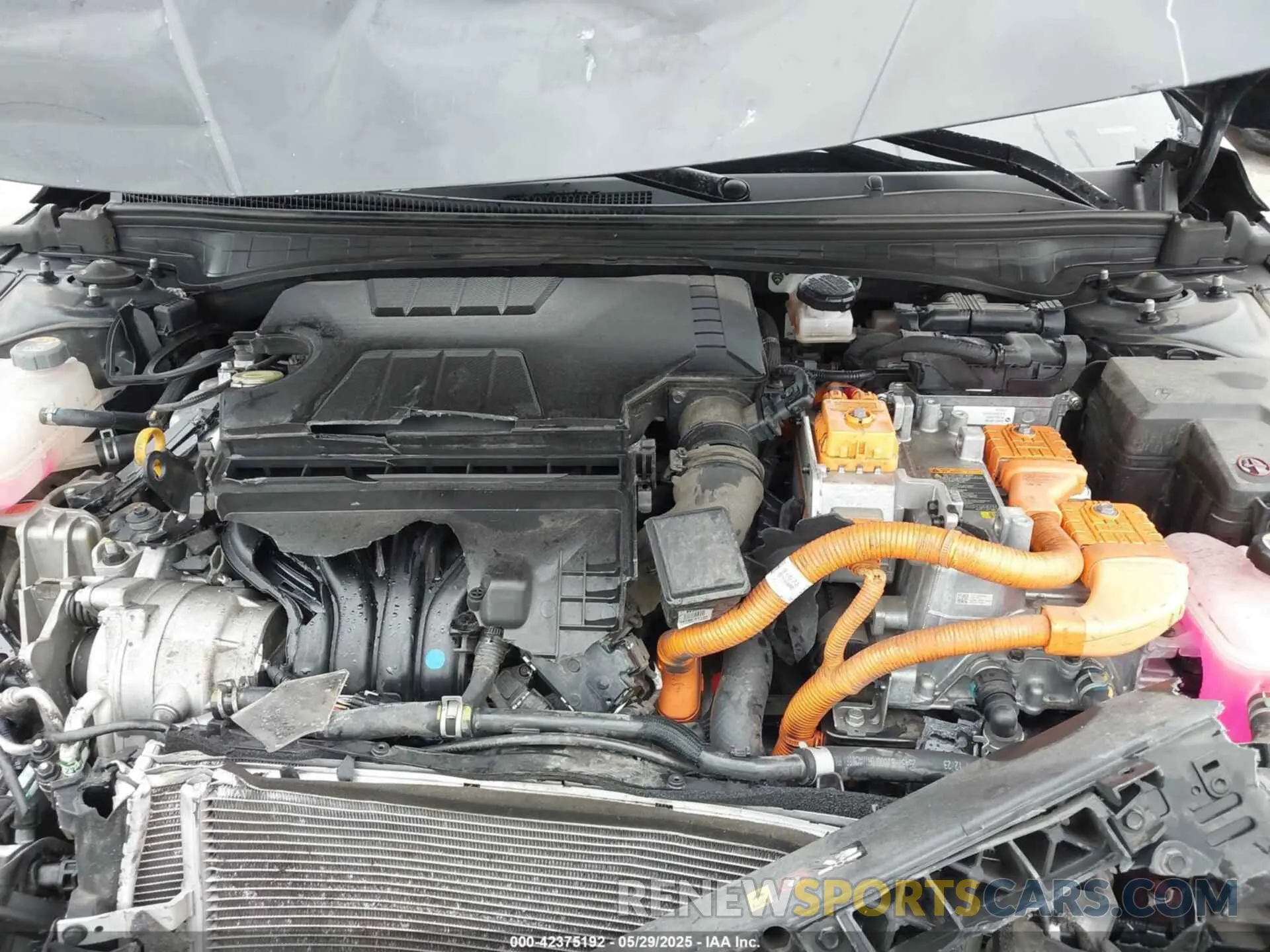10 fotografías del automóvil dañado KMHLN4AJXPU064204 HYUNDAI ELANTRA HYBRID 2023