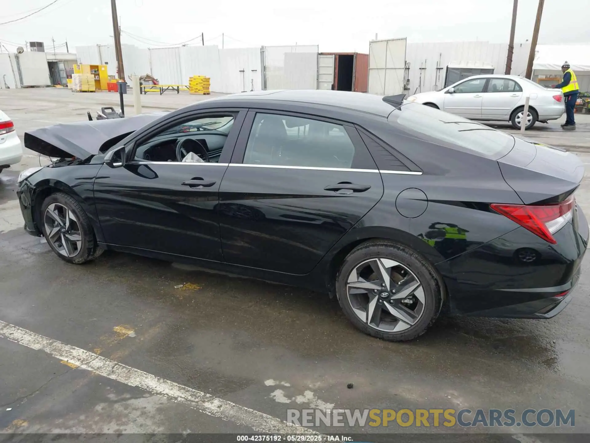 13 fotografías del automóvil dañado KMHLN4AJXPU064204 HYUNDAI ELANTRA HYBRID 2023