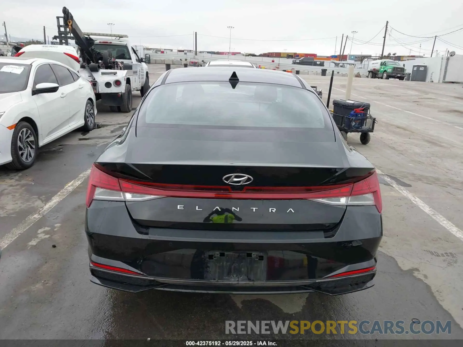 15 fotografías del automóvil dañado KMHLN4AJXPU064204 HYUNDAI ELANTRA HYBRID 2023