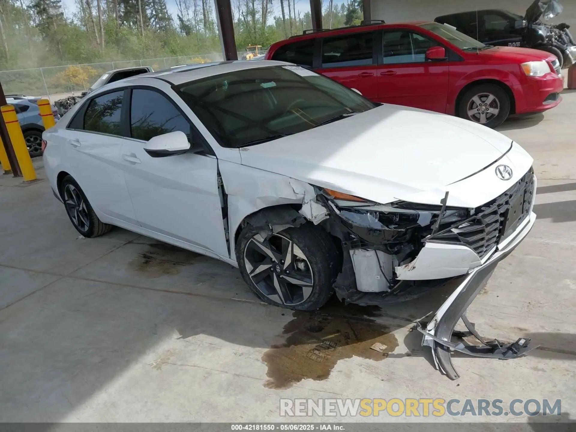 1 fotografías del automóvil dañado KMHLN4AJXPU079575 HYUNDAI ELANTRA HYBRID 2023