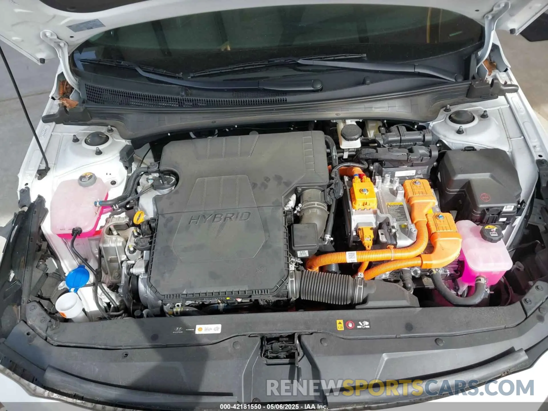 10 fotografías del automóvil dañado KMHLN4AJXPU079575 HYUNDAI ELANTRA HYBRID 2023