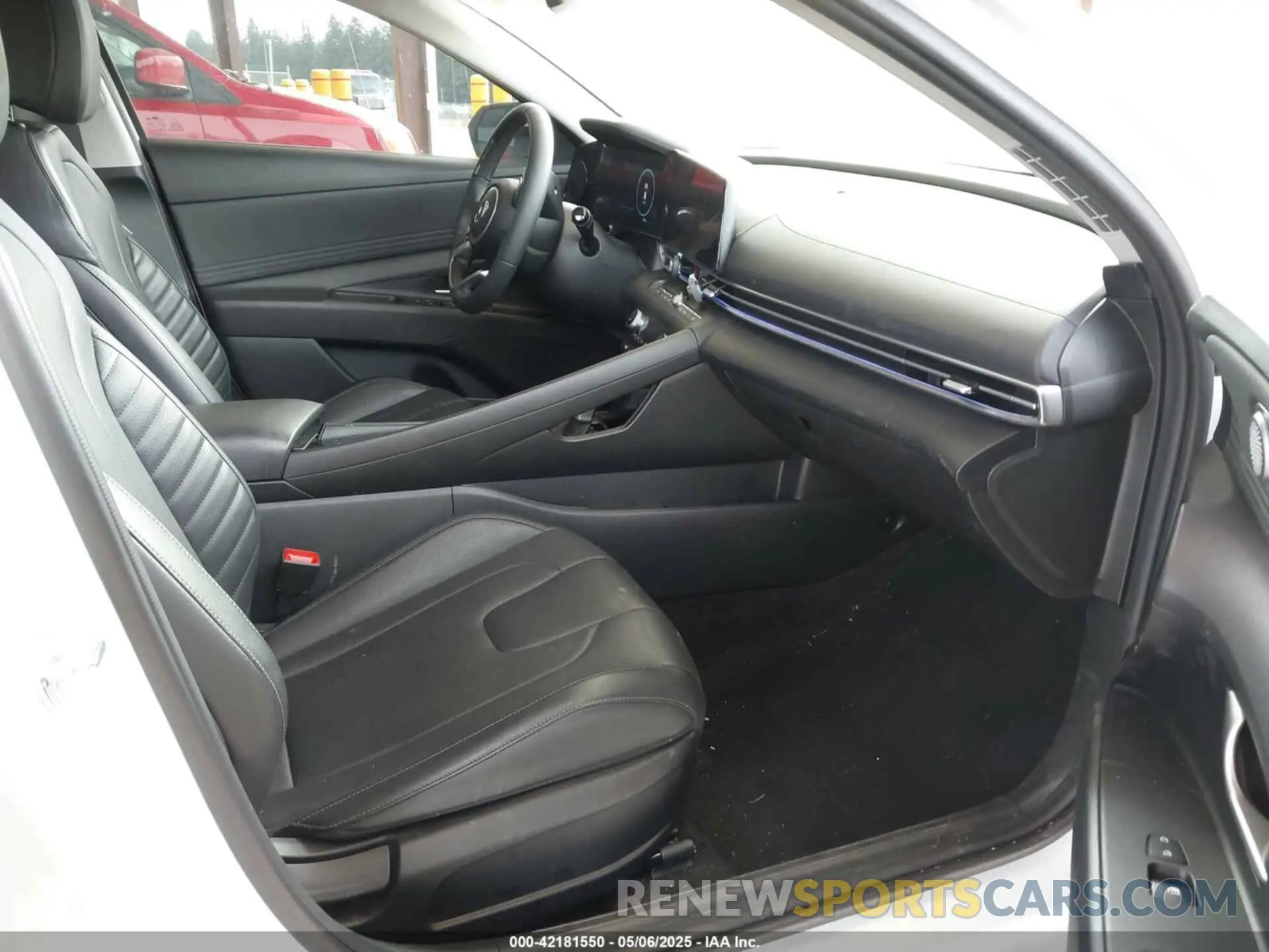 5 fotografías del automóvil dañado KMHLN4AJXPU079575 HYUNDAI ELANTRA HYBRID 2023