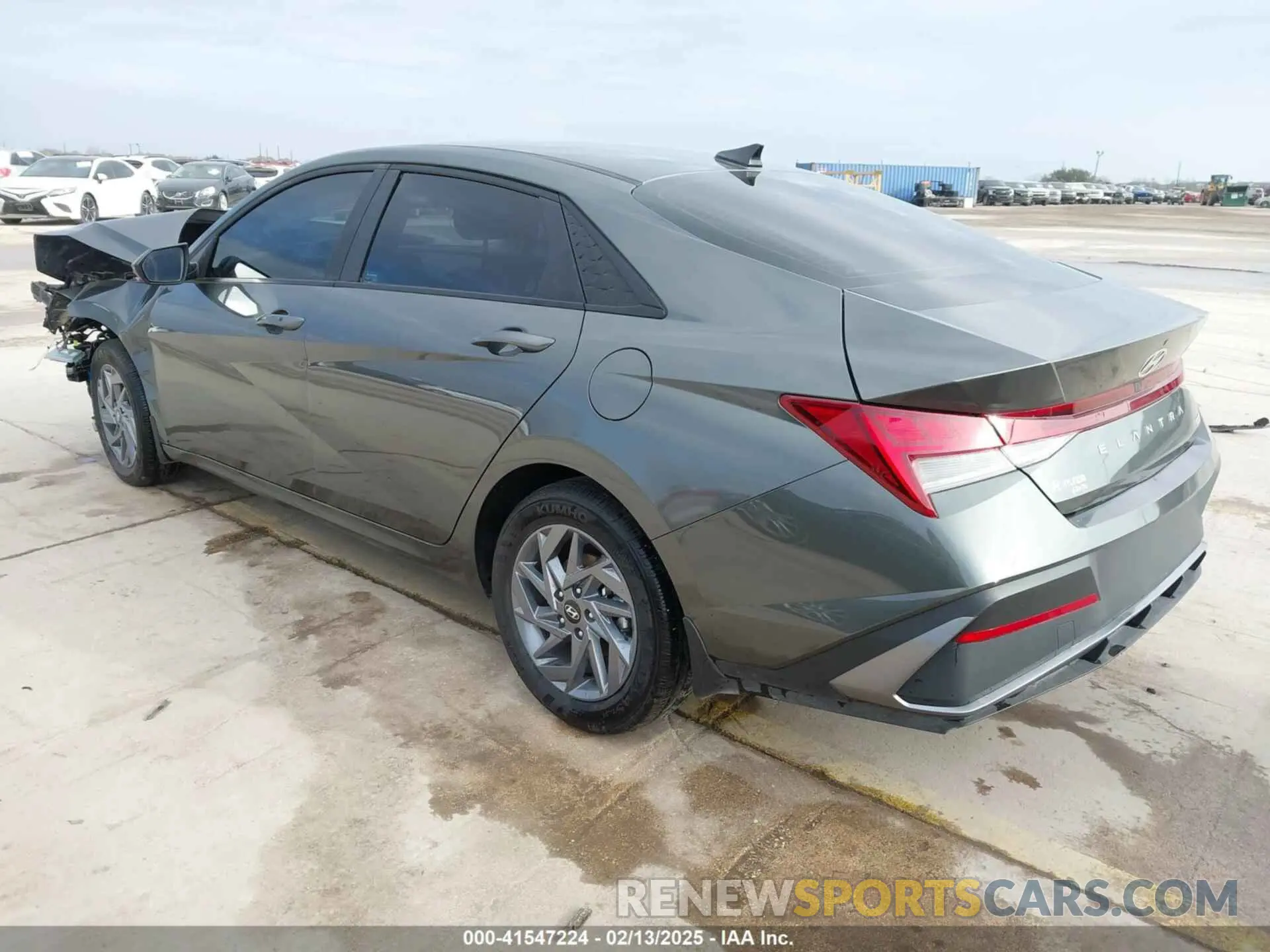 3 fotografías del automóvil dañado KMHLM4DJ2RU094783 HYUNDAI ELANTRA HYBRID 2024