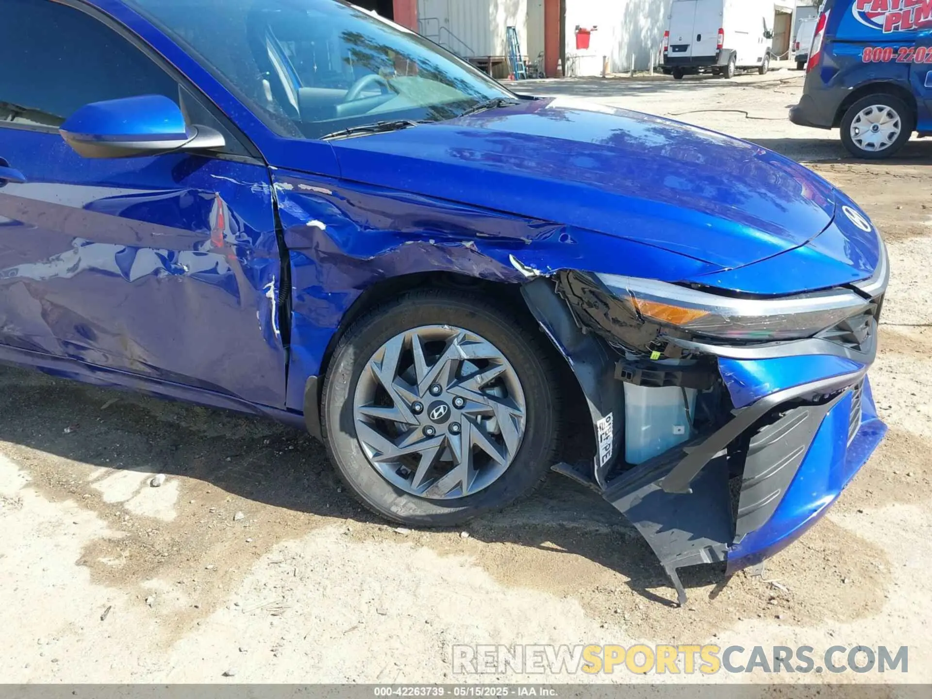 6 fotografías del automóvil dañado KMHLM4DJ4RU097281 HYUNDAI ELANTRA HYBRID 2024