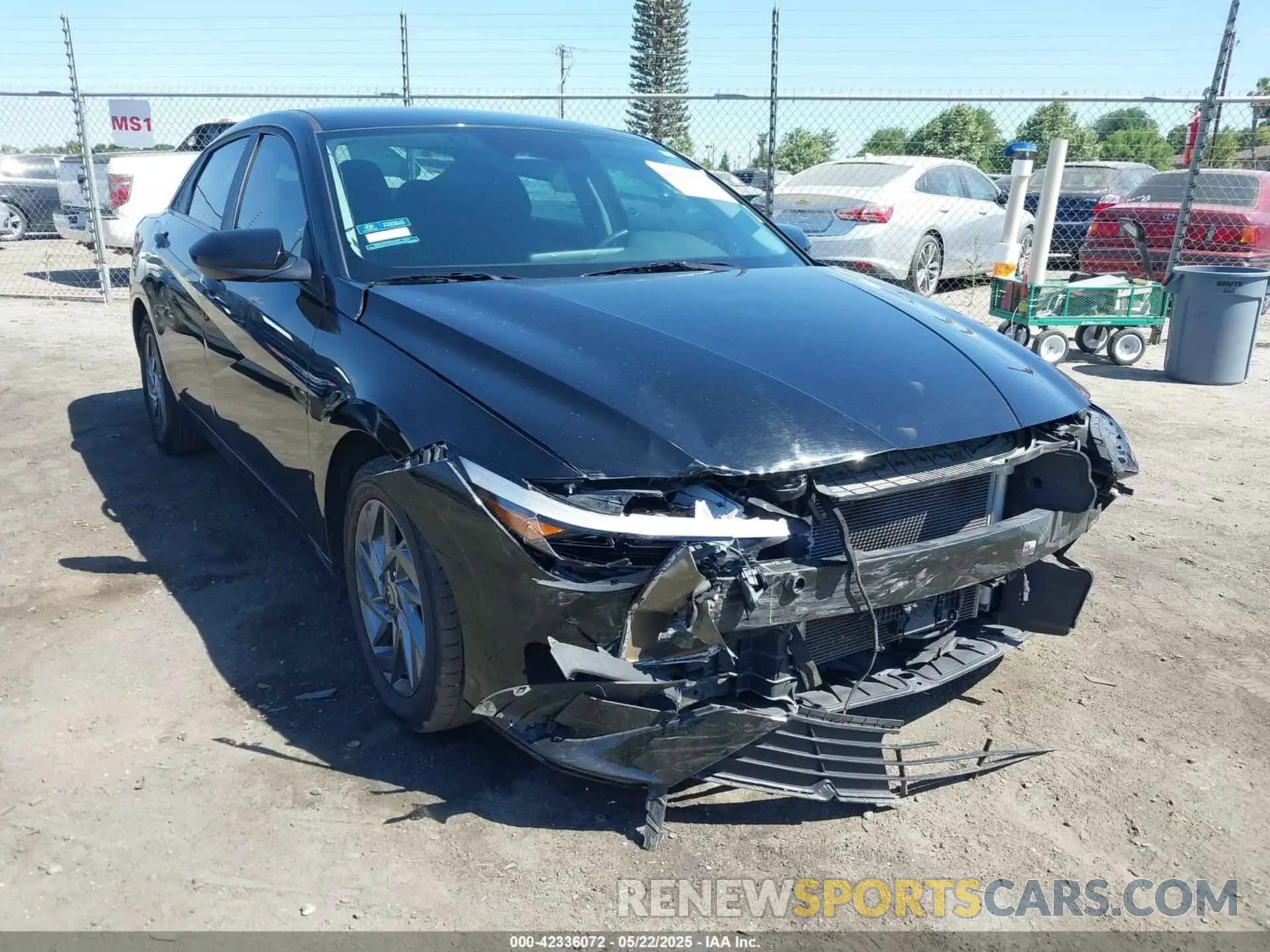 1 fotografías del automóvil dañado KMHLM4DJ8RU107889 HYUNDAI ELANTRA HYBRID 2024