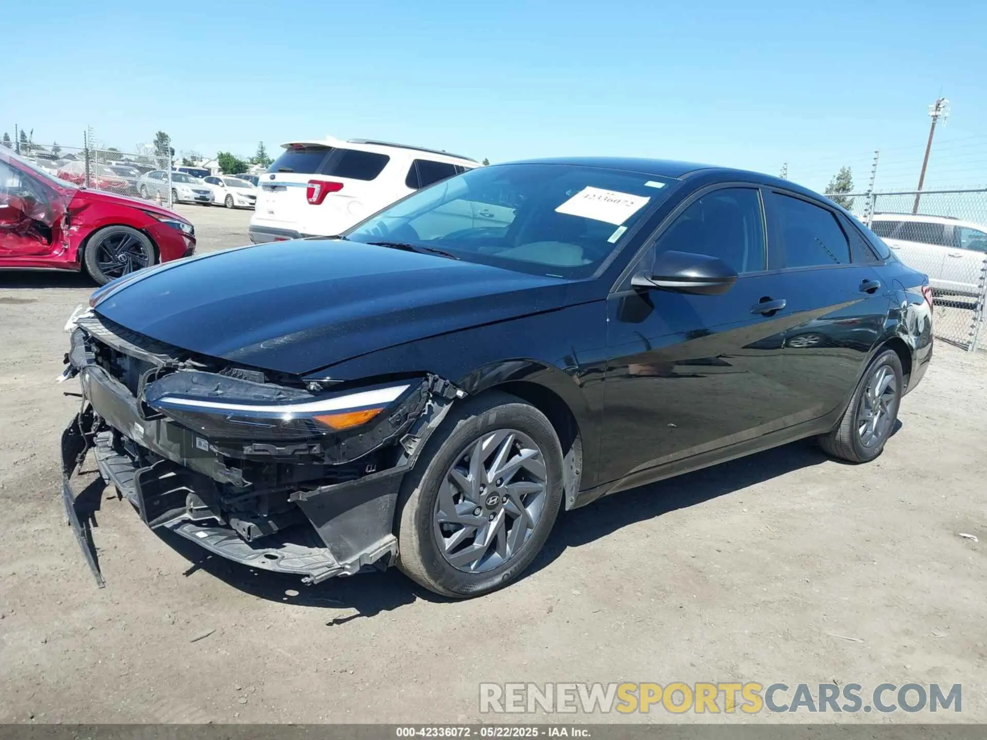 14 fotografías del automóvil dañado KMHLM4DJ8RU107889 HYUNDAI ELANTRA HYBRID 2024
