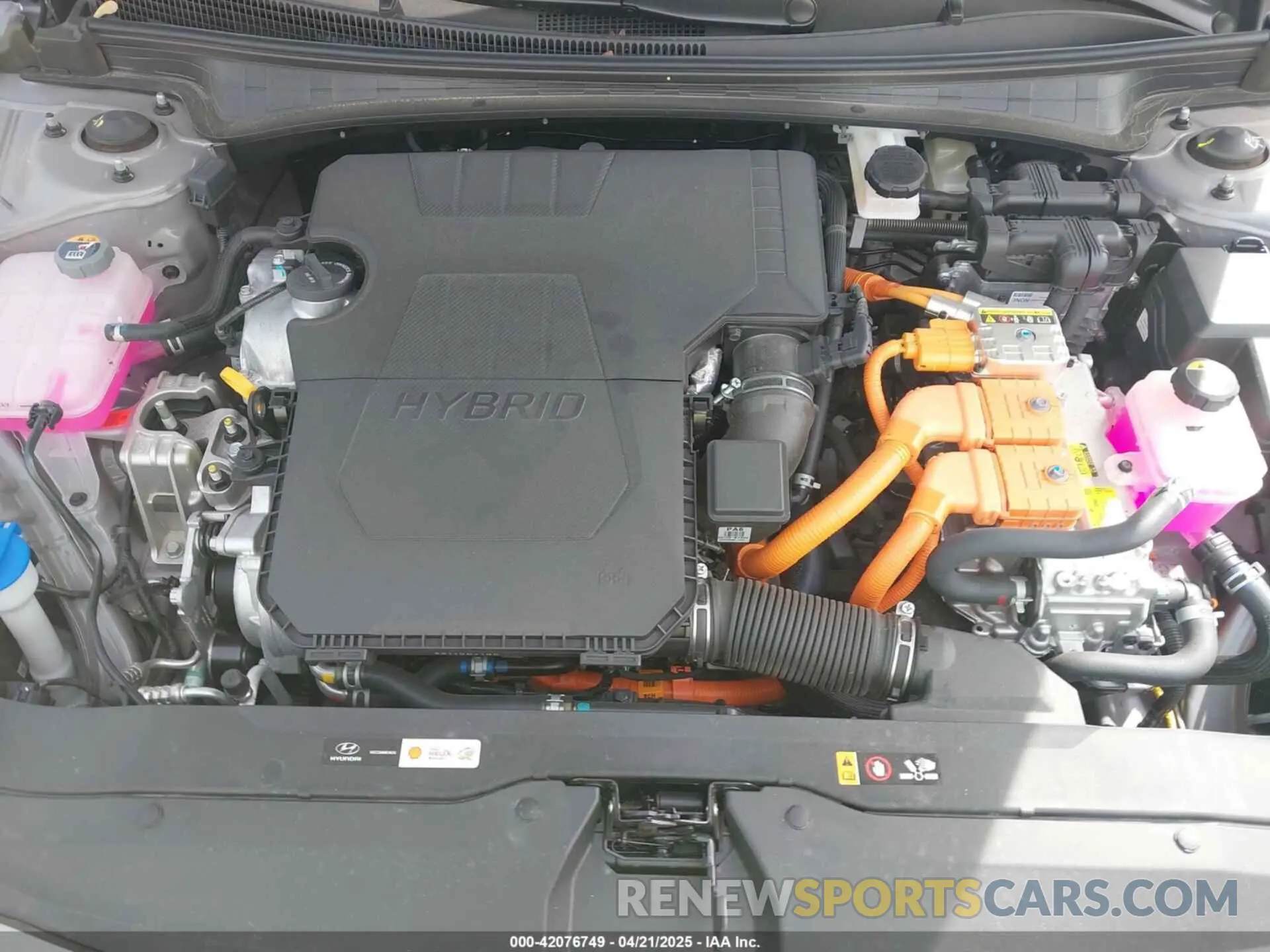 10 fotografías del automóvil dañado KMHLN4DJ0RU118270 HYUNDAI ELANTRA HYBRID 2024