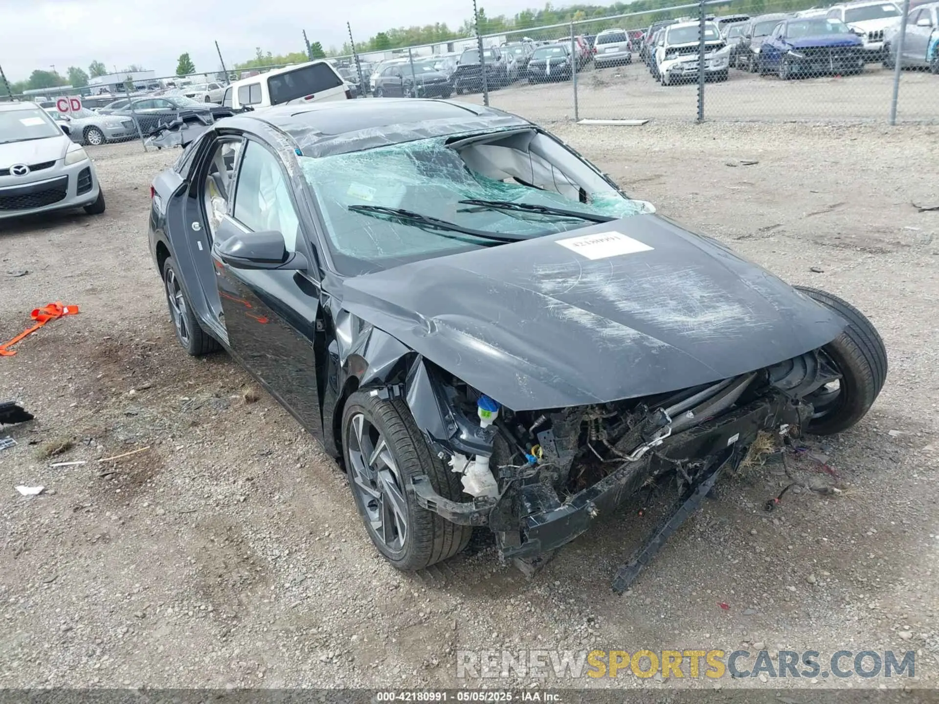 1 fotografías del automóvil dañado KMHLN4DJ6RU095156 HYUNDAI ELANTRA HYBRID 2024