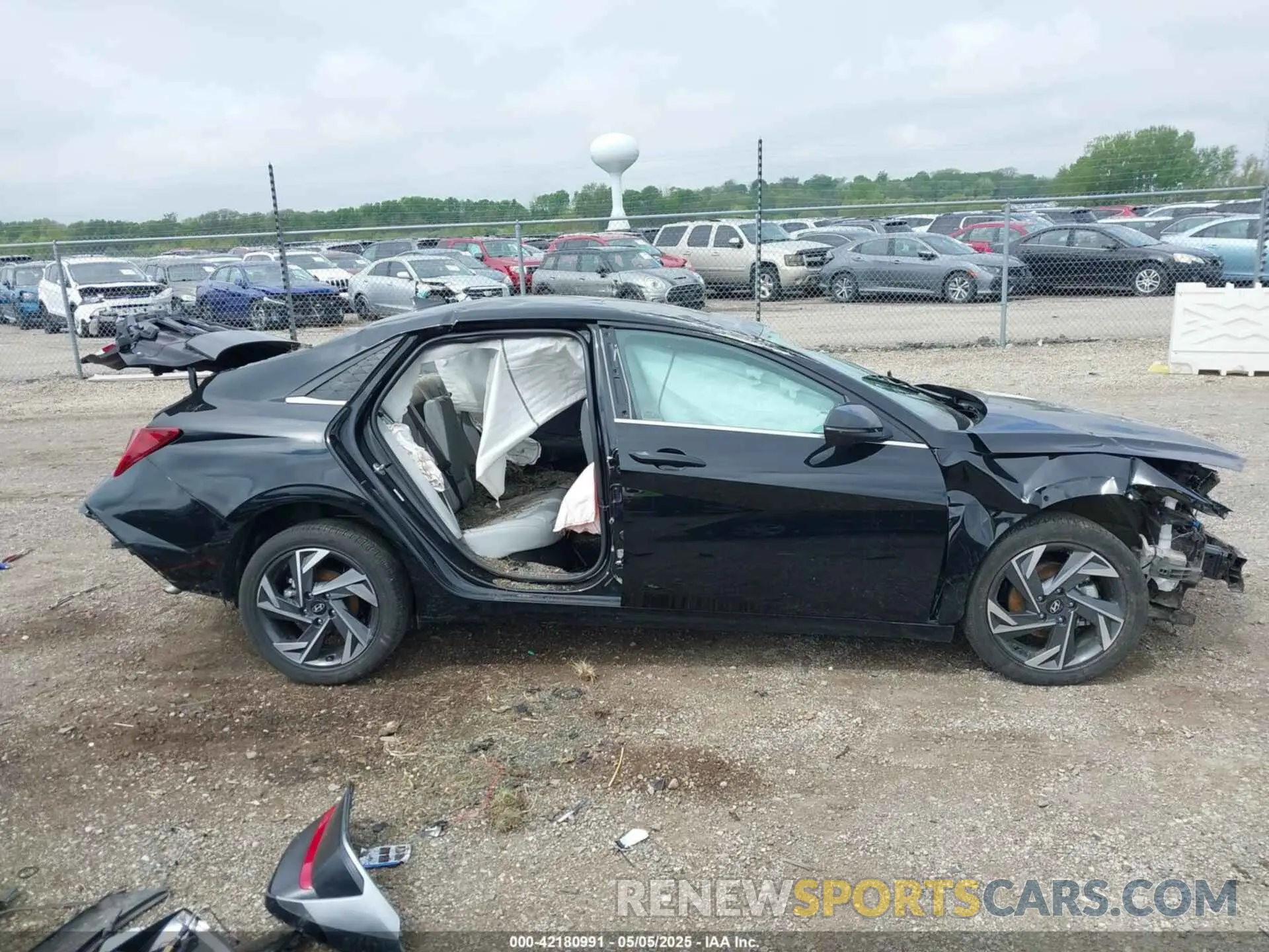 13 fotografías del automóvil dañado KMHLN4DJ6RU095156 HYUNDAI ELANTRA HYBRID 2024