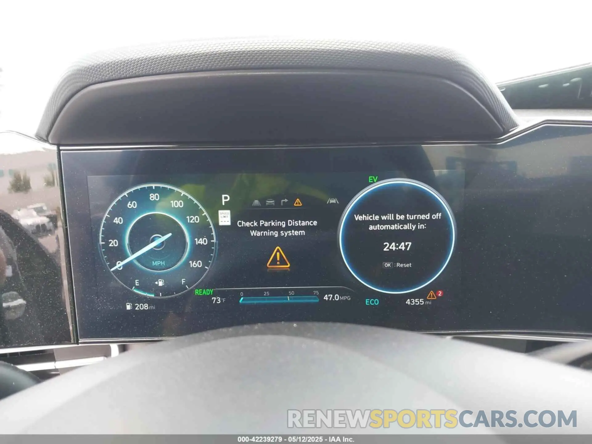 7 fotografías del automóvil dañado KMHLN4DJ6RU097585 HYUNDAI ELANTRA HYBRID 2024