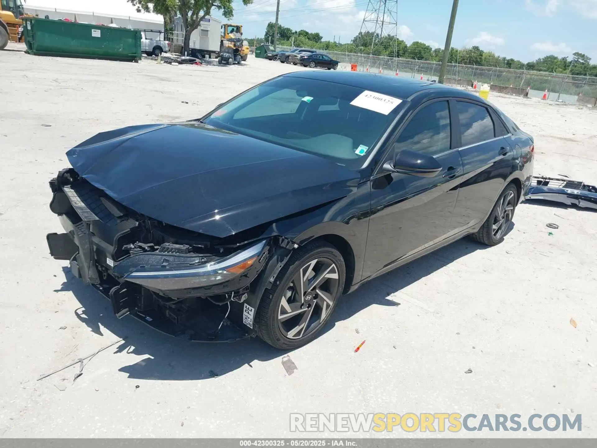 2 fotografías del automóvil dañado KMHLN4DJ7RU107105 HYUNDAI ELANTRA HYBRID 2024