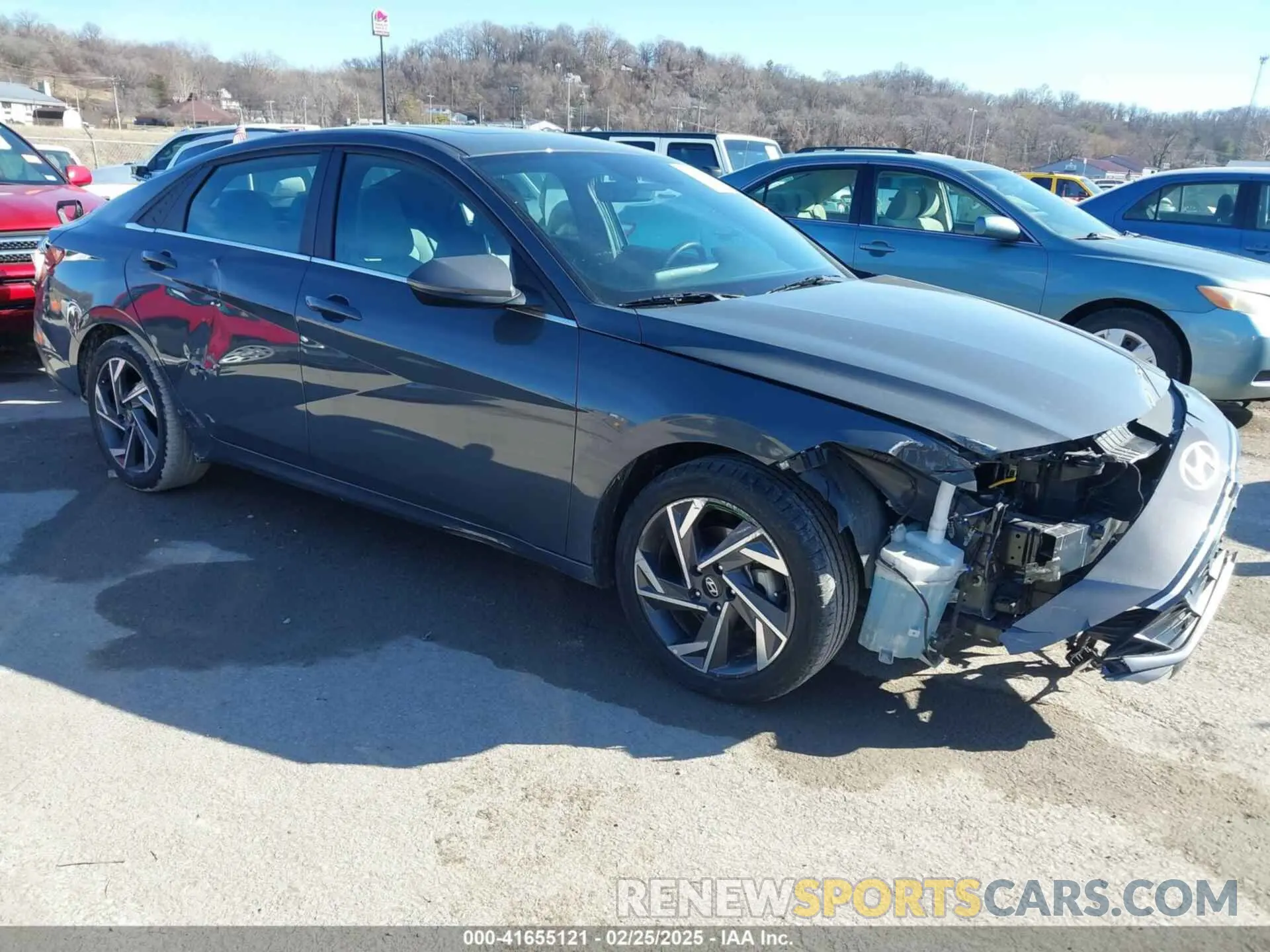 1 fotografías del automóvil dañado KMHLN4DJ9RU104111 HYUNDAI ELANTRA HYBRID 2024