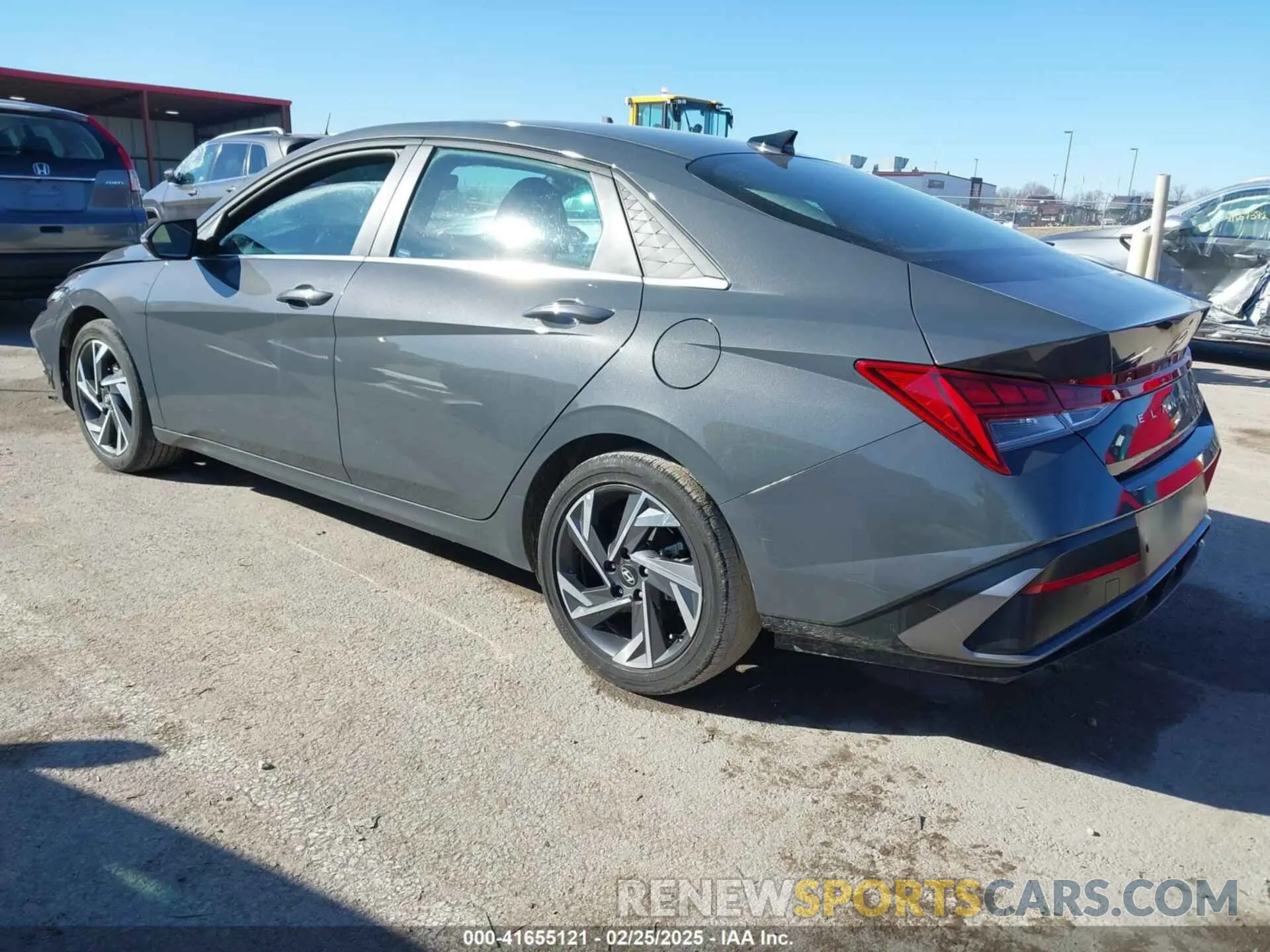 3 fotografías del automóvil dañado KMHLN4DJ9RU104111 HYUNDAI ELANTRA HYBRID 2024