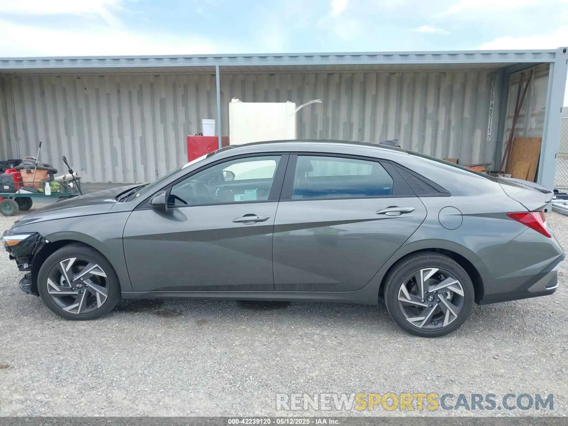15 fotografías del automóvil dañado KMHLM4DJ5SU126356 HYUNDAI ELANTRA HYBRID 2025