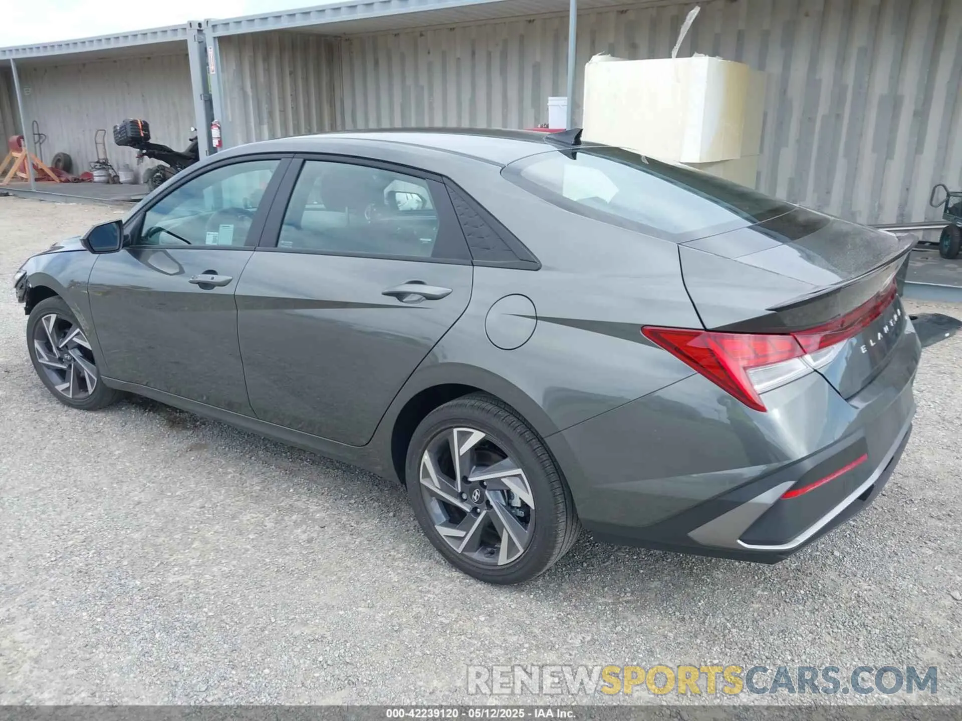 3 fotografías del automóvil dañado KMHLM4DJ5SU126356 HYUNDAI ELANTRA HYBRID 2025