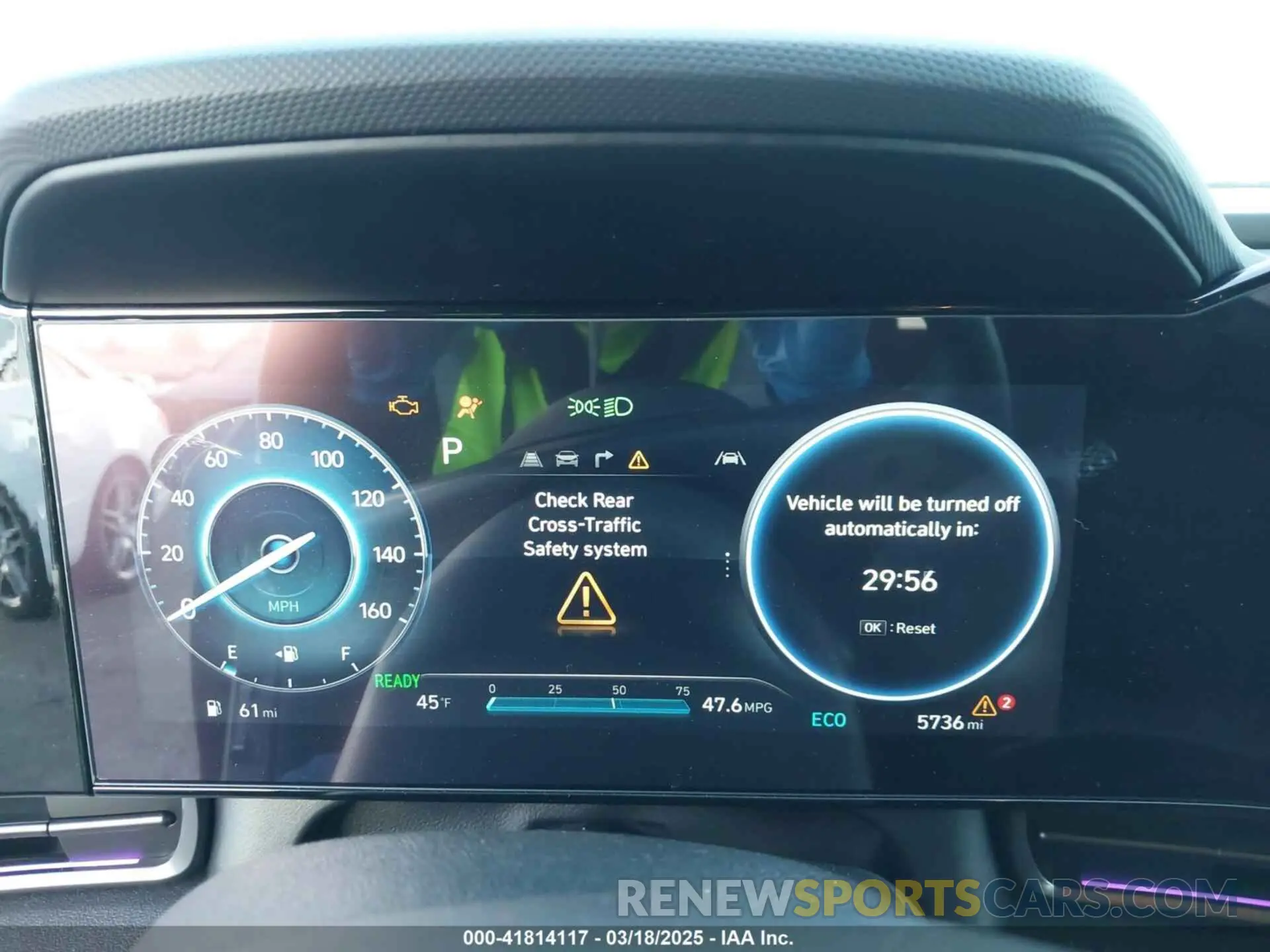 7 fotografías del automóvil dañado KMHLM4DJ9SU131219 HYUNDAI ELANTRA HYBRID 2025