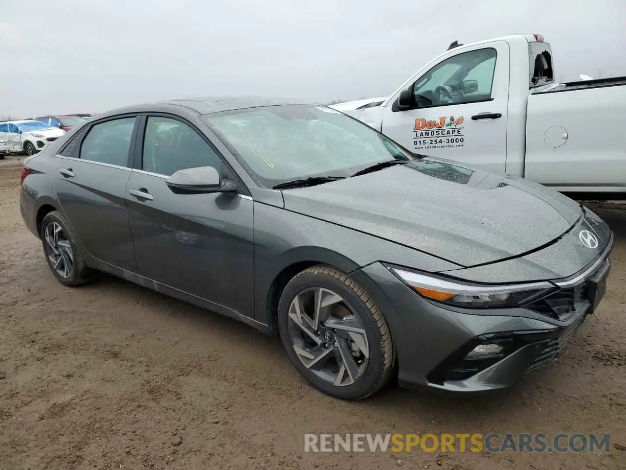4 fotografías del automóvil dañado KMHLN4DG3RU847268 HYUNDAI ELANTRA LU 2024
